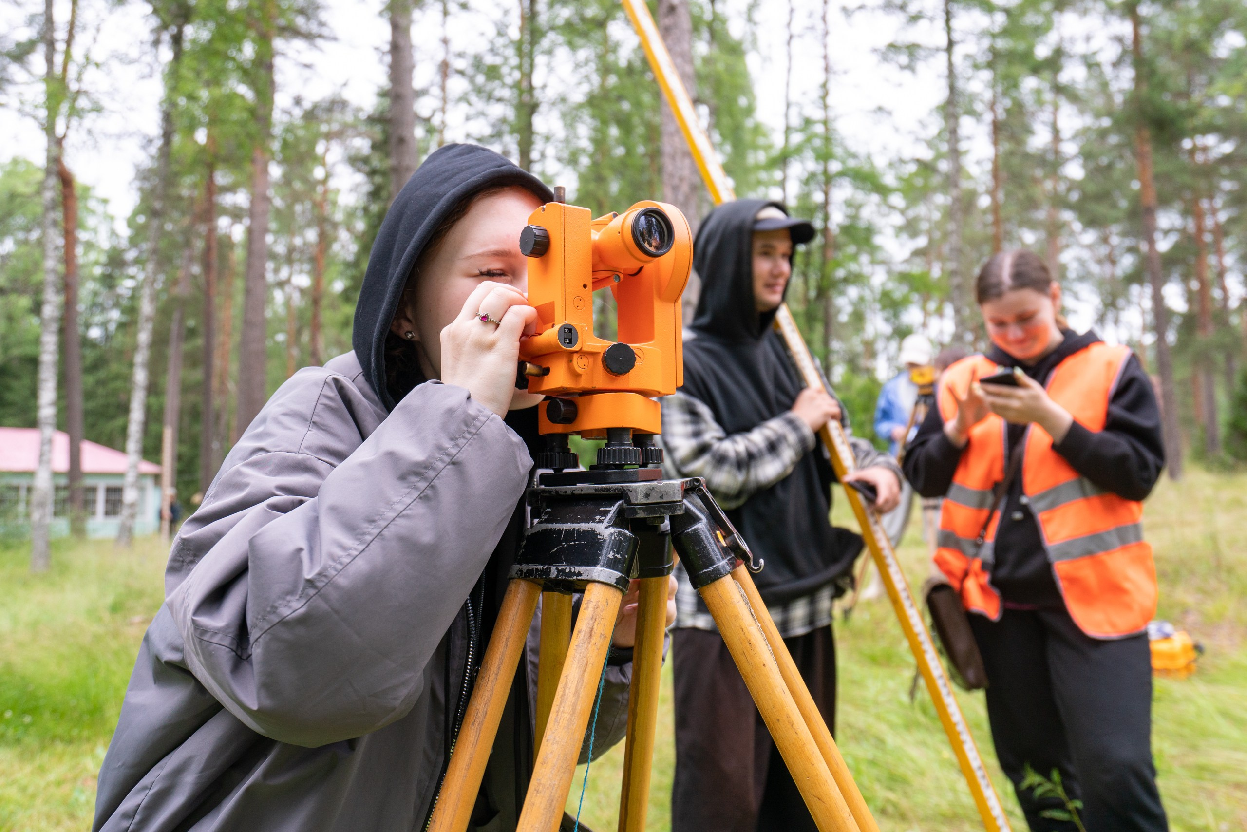 Геодезическая практика. Photographer Vladimir Korovyakovsky