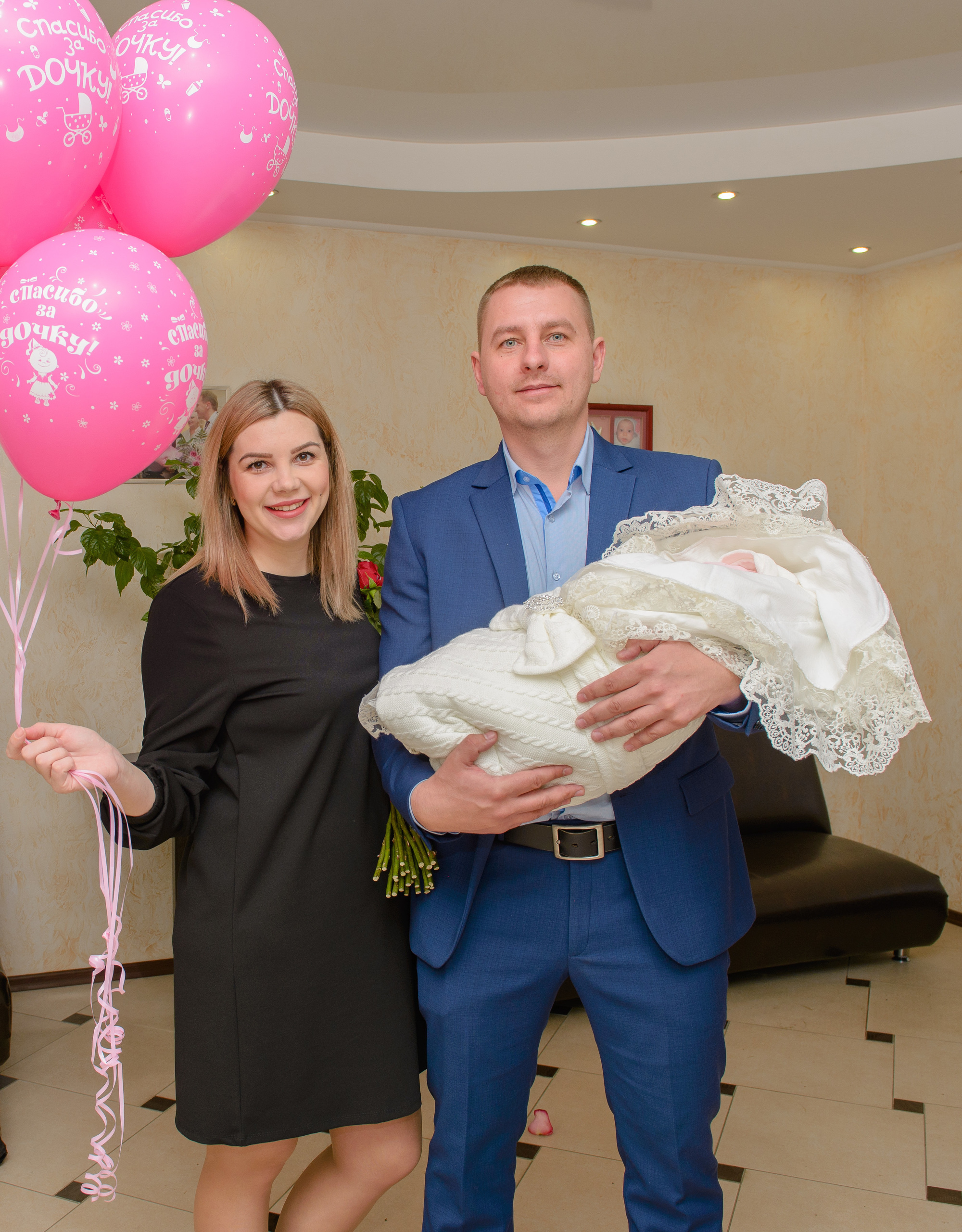 Выписка Марии. 3 роддом. Семейный и свадебный фотограф во Владивостоке