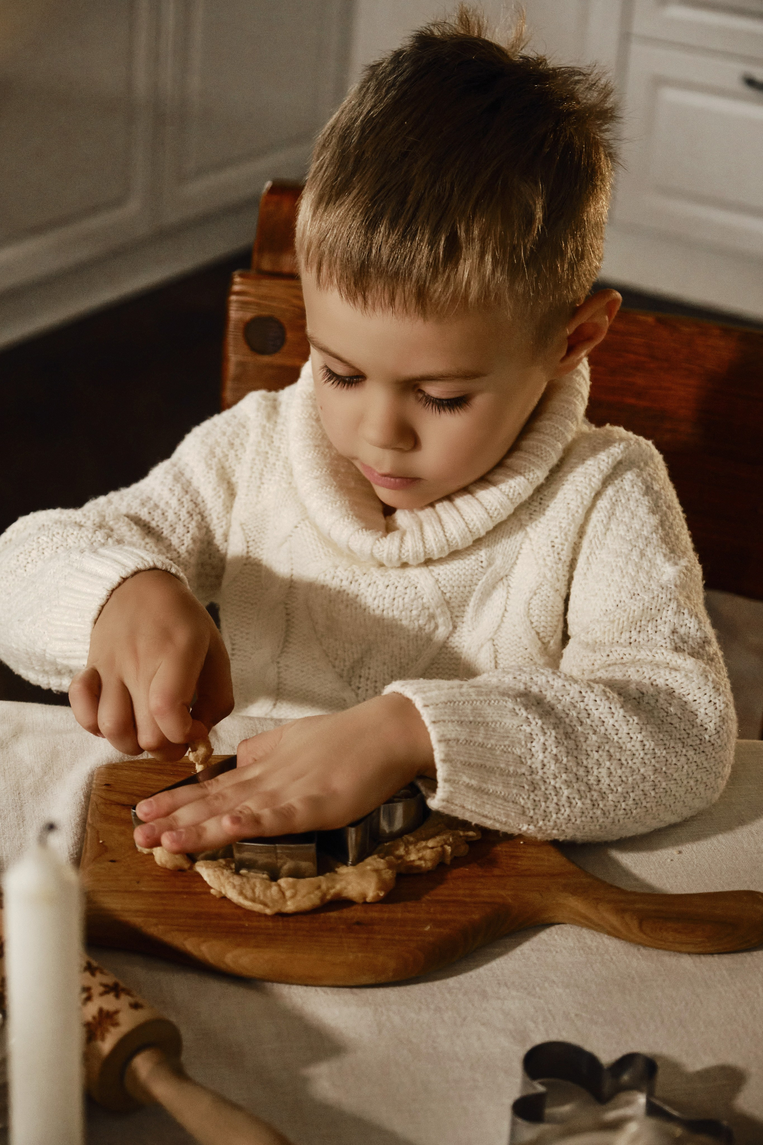 Семейная новогодняя фотосессия в фото-доме. Свадебный фотограф Челябинск Кристина Кулецкая