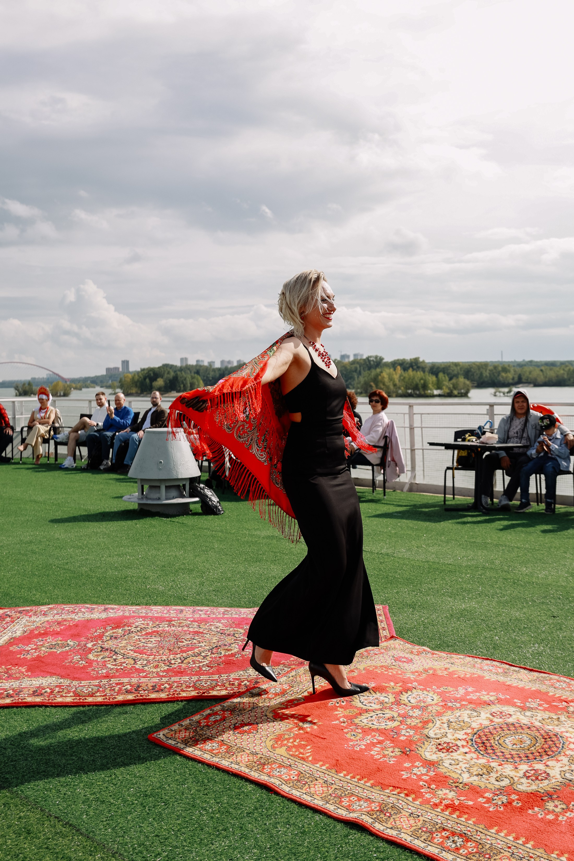 Модный показ «А-ля русс». Фотограф Юлия Мальцева