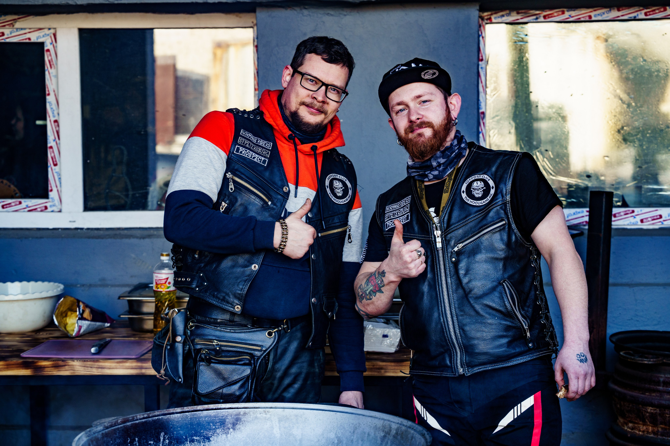 Прохват мотоклуба Norman Riders ч.2. Концертный и репортажный фотограф в Санкт-Петербурге Слава Пахомов