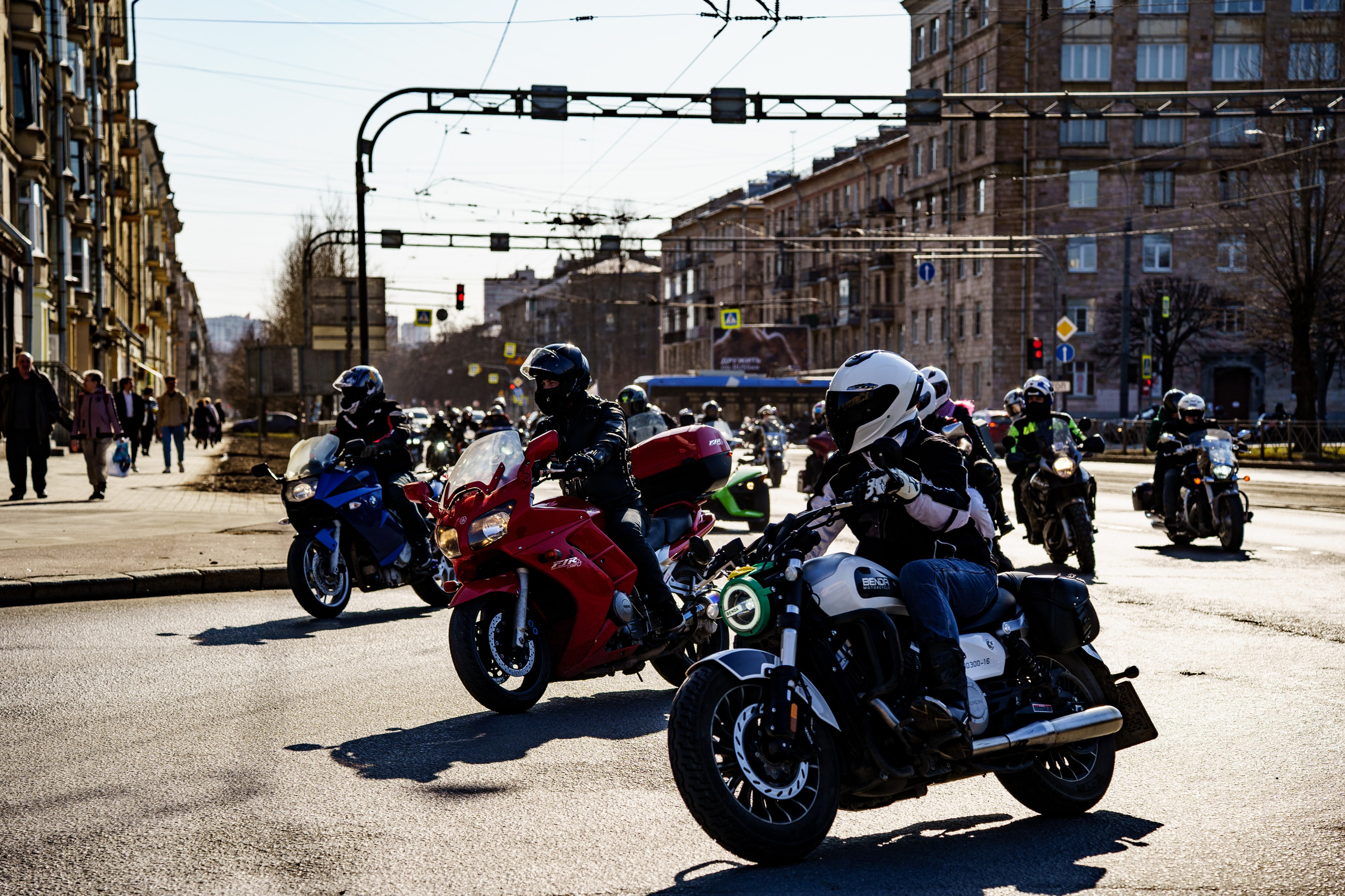 Прохват мотоклуба Norman Riders ч.1. Концертный и репортажный фотограф в Санкт-Петербурге Слава Пахомов