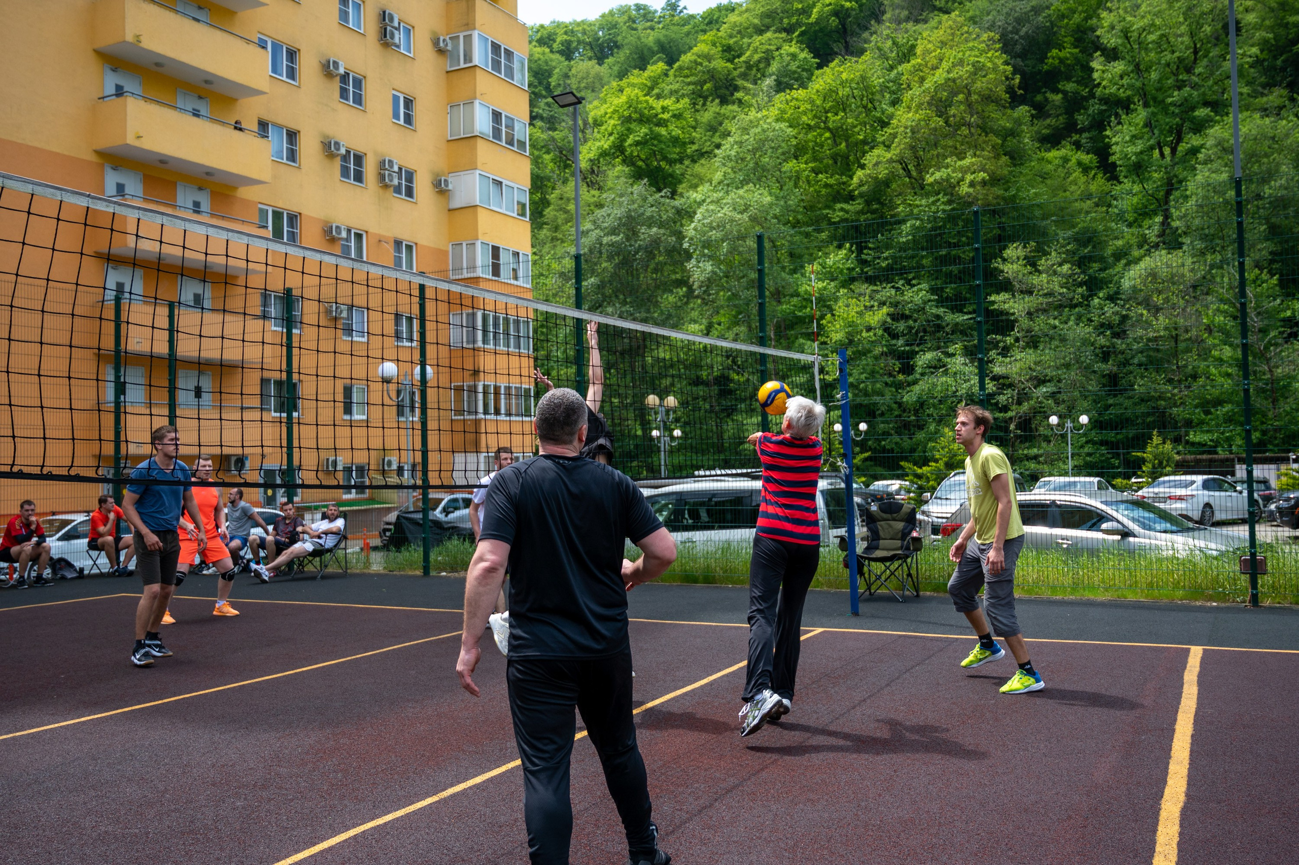 Турнир по Волейболу. Фотографирую счастливых людей в Сочи