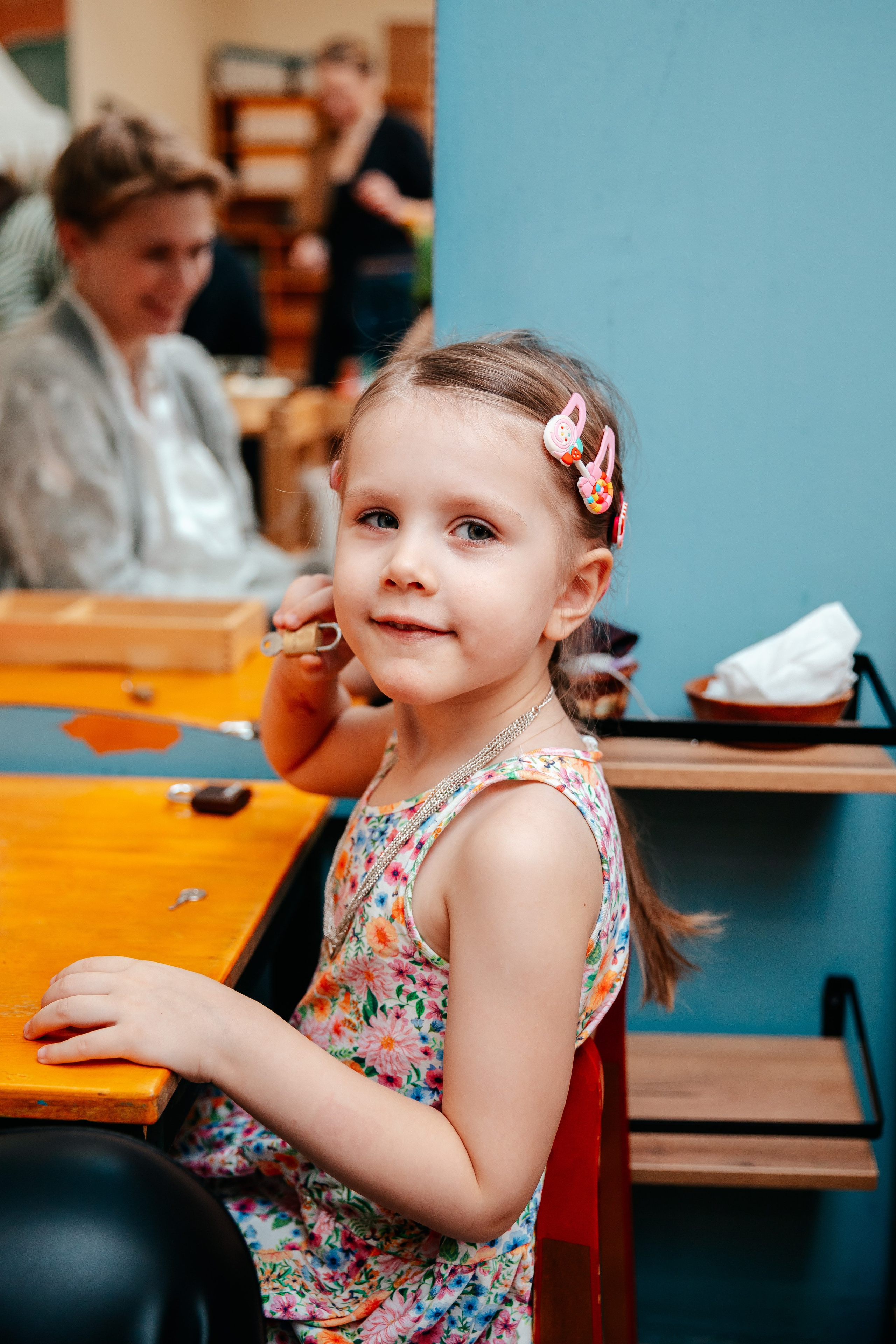 8 марта в Монтессори-саду. Семейный lifestyle фотограф в Санкт-Петербурге Людмила Пахомова