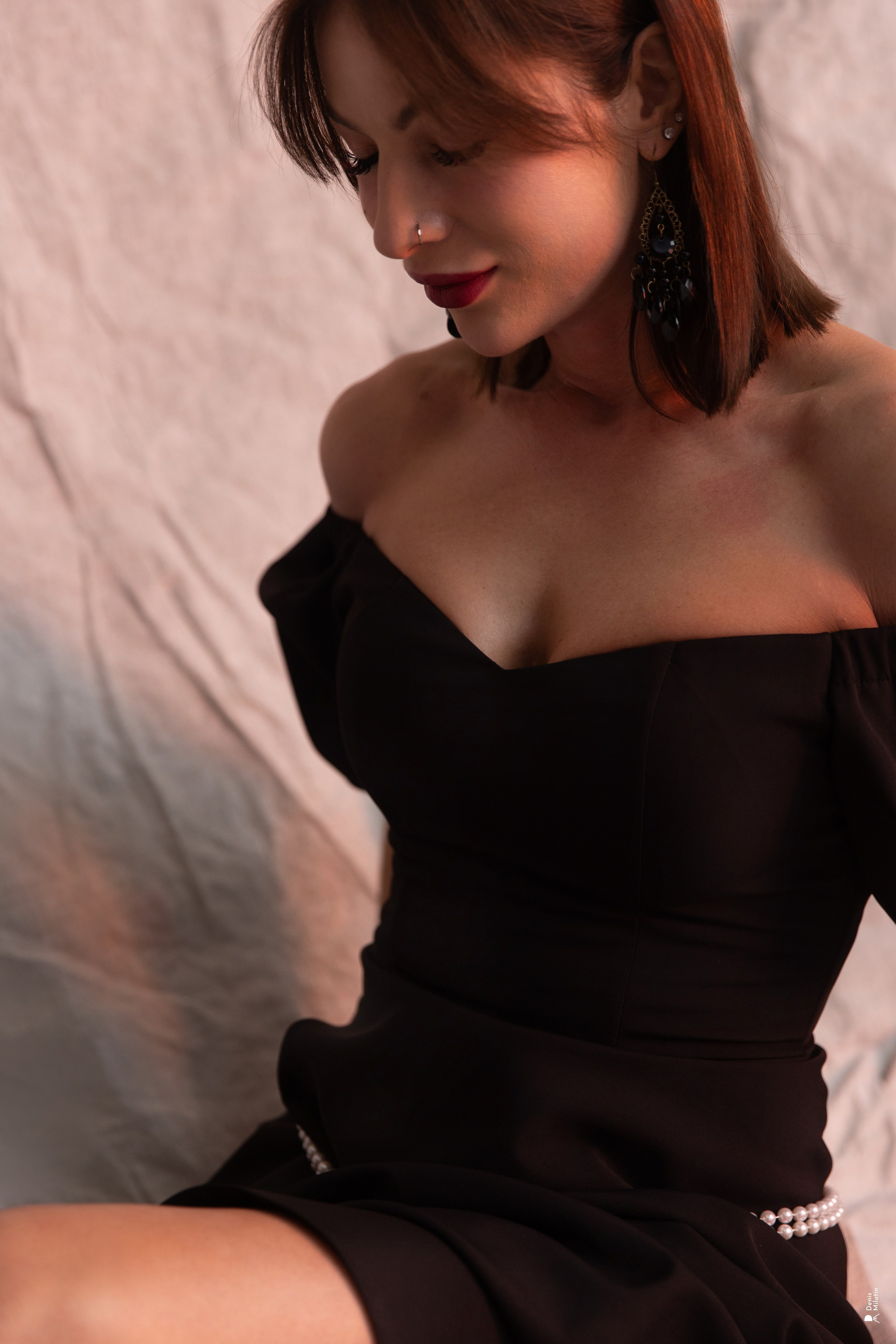 Юля и бывший миллиардер. Портретный фотограф Денис Милютин