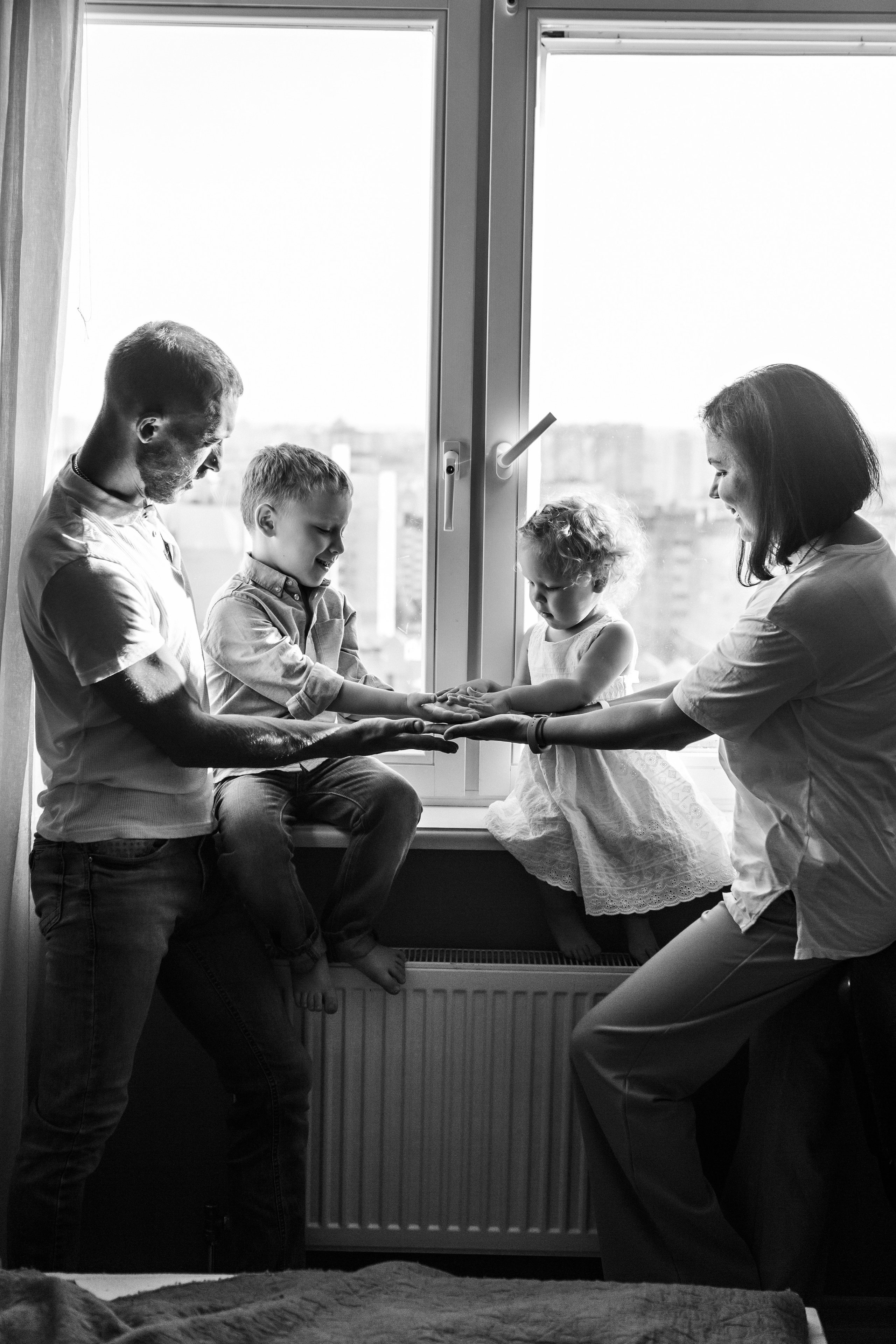 Лиза+Женя+Юля+Тёма. Семейный фотограф в Минске Саша Павлюк