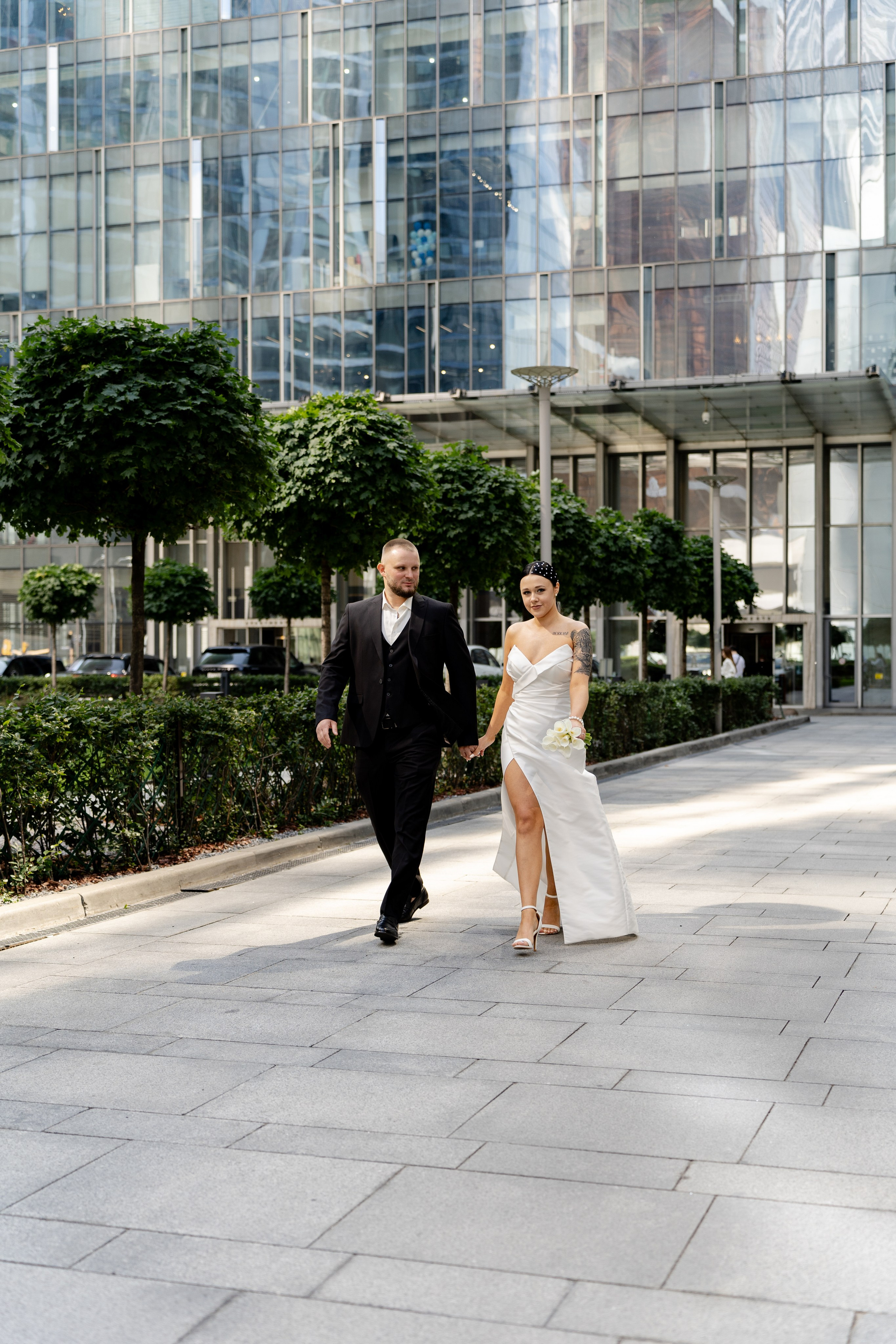 Фотограф Свадебная фотосессия в Москва-сити 