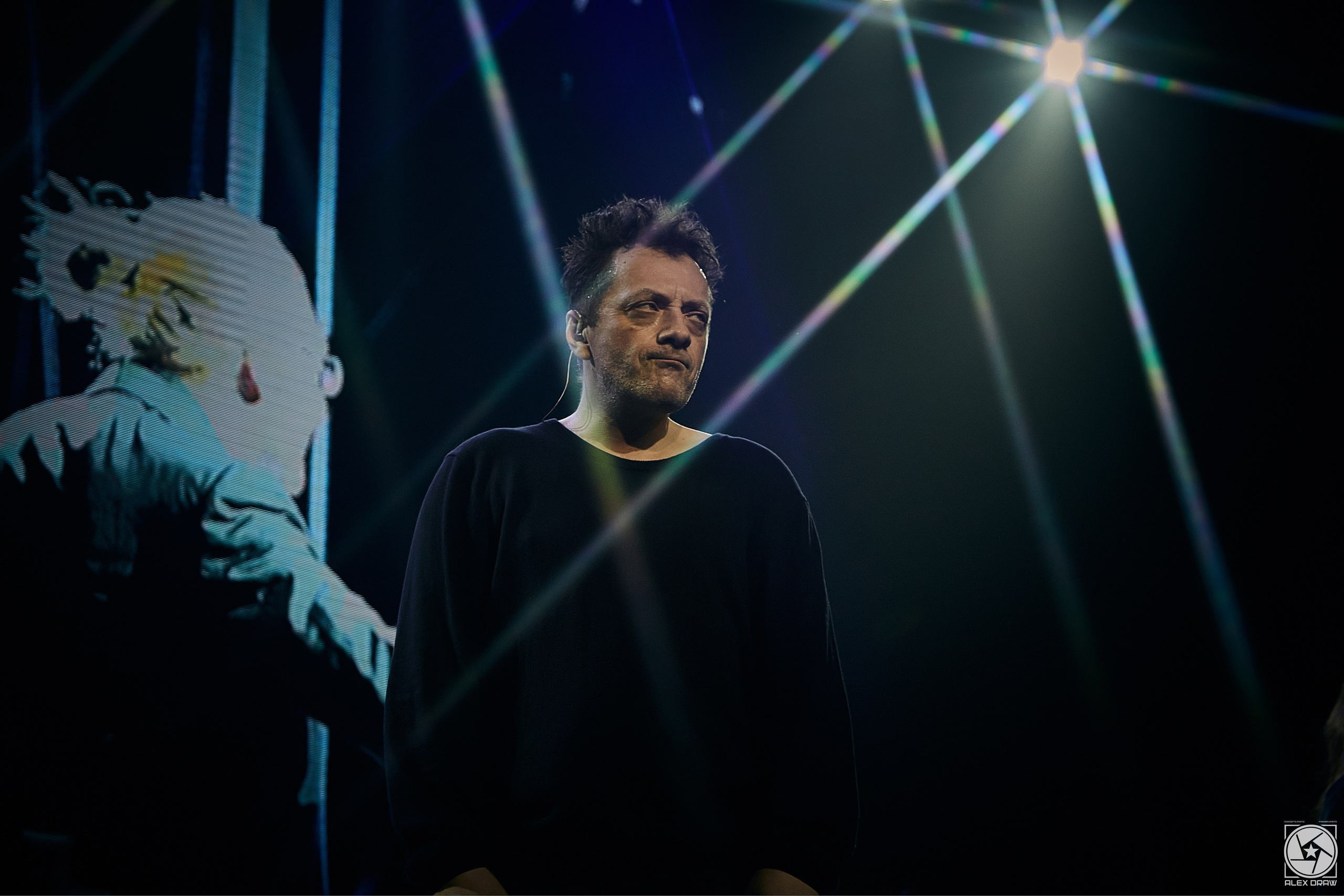 Глеб Самойлов Агата Кристи 35 лет! 06.12.2023 Гранд Холл Сибирь. Фотограф Москва Concerts photo / Fashion photо