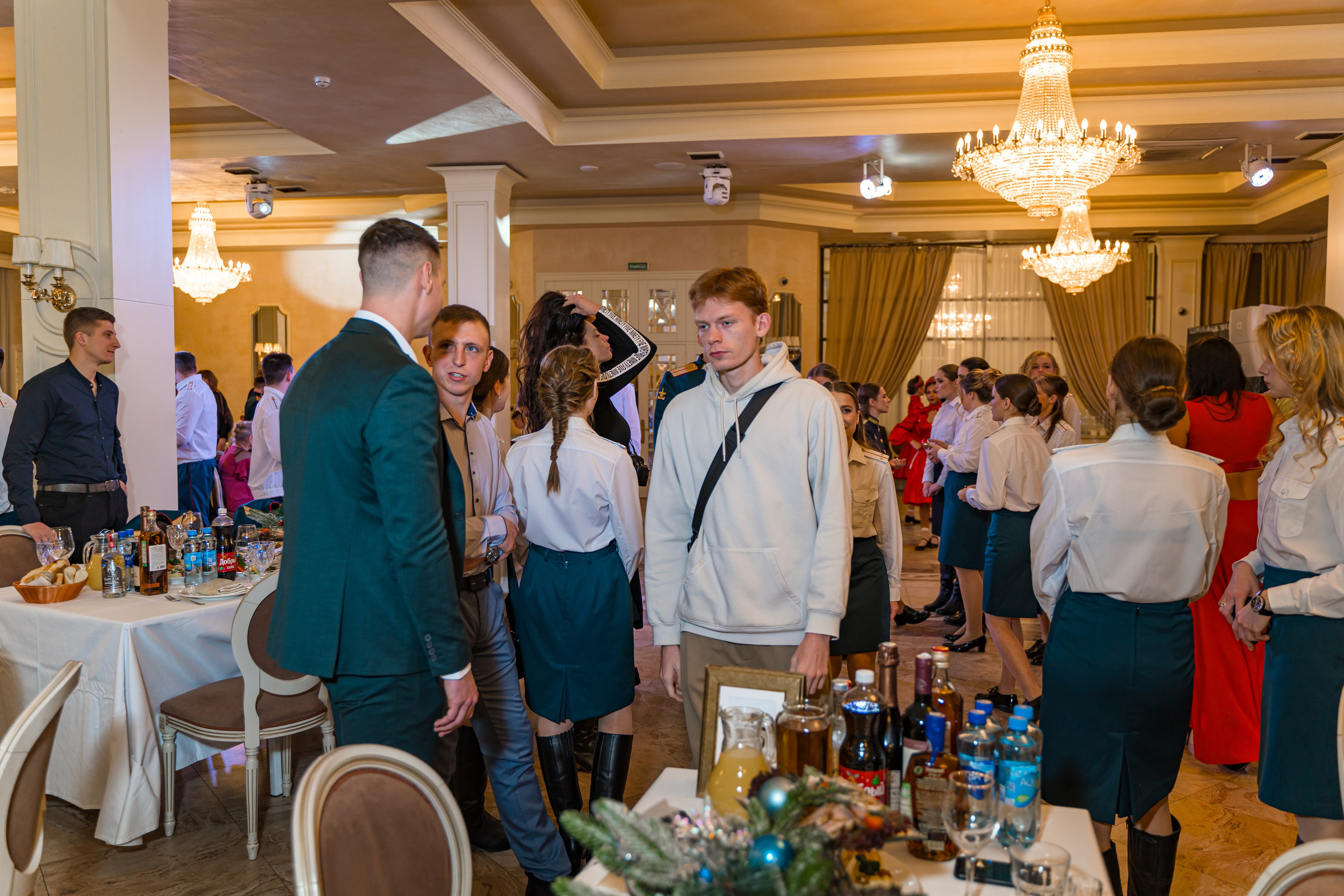 Фотосъемка выпуска военной академии и вручение дипломов