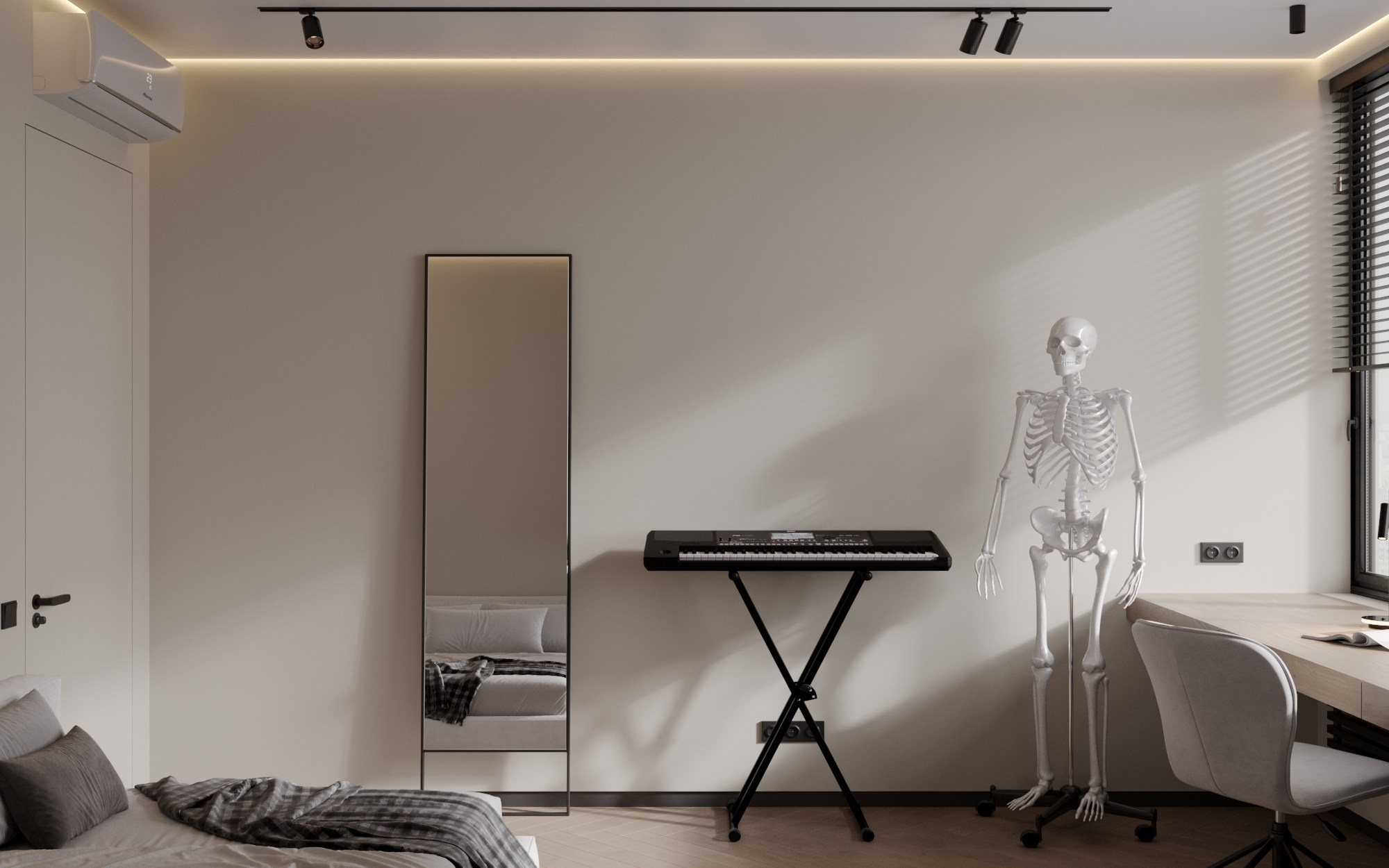 Интерьер квартиры в ЖК Небо. г. Москва. Главная