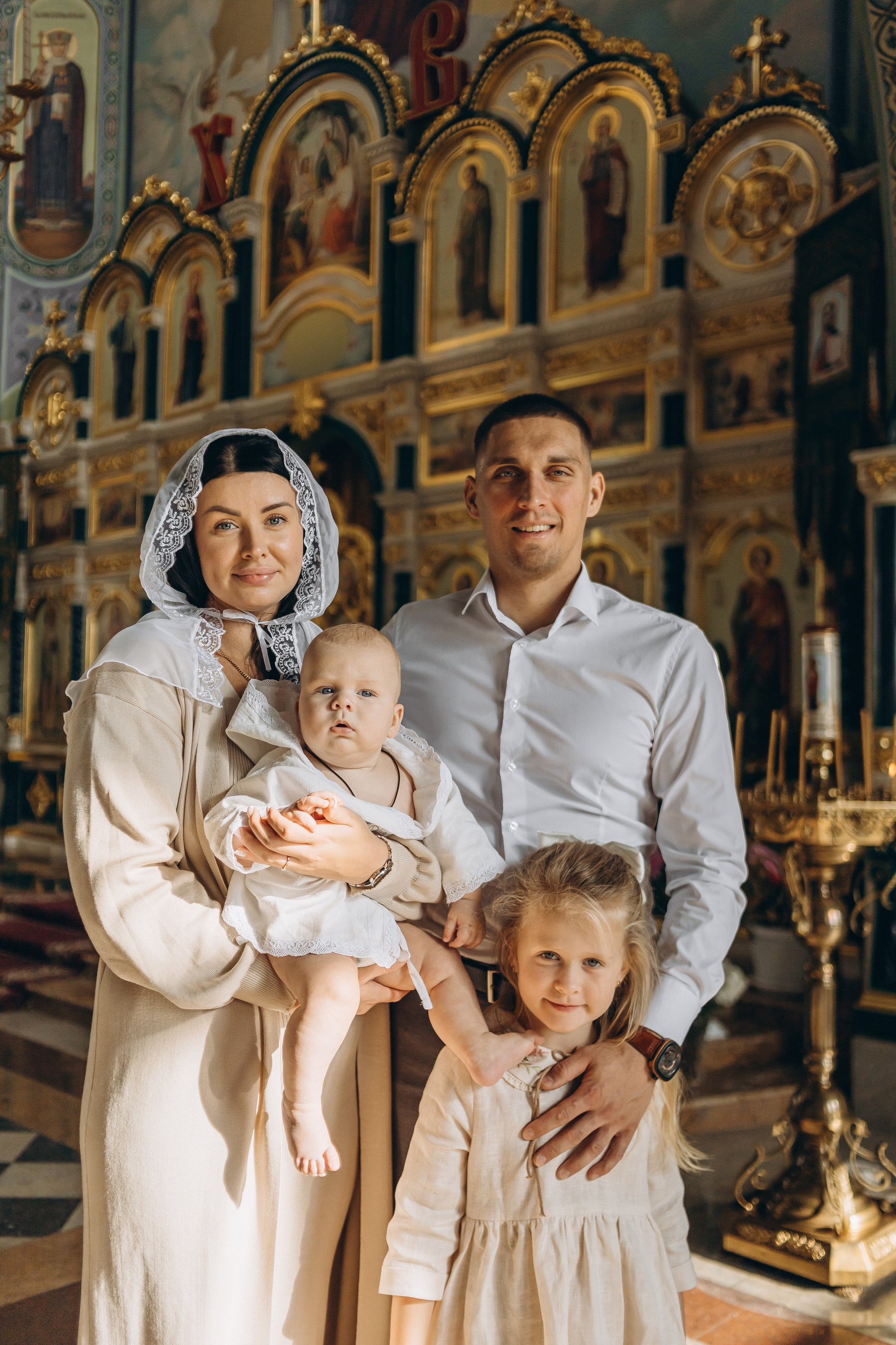 Крещение Матвея. Семейный фотограф в Волгодонске Краченцева Анна