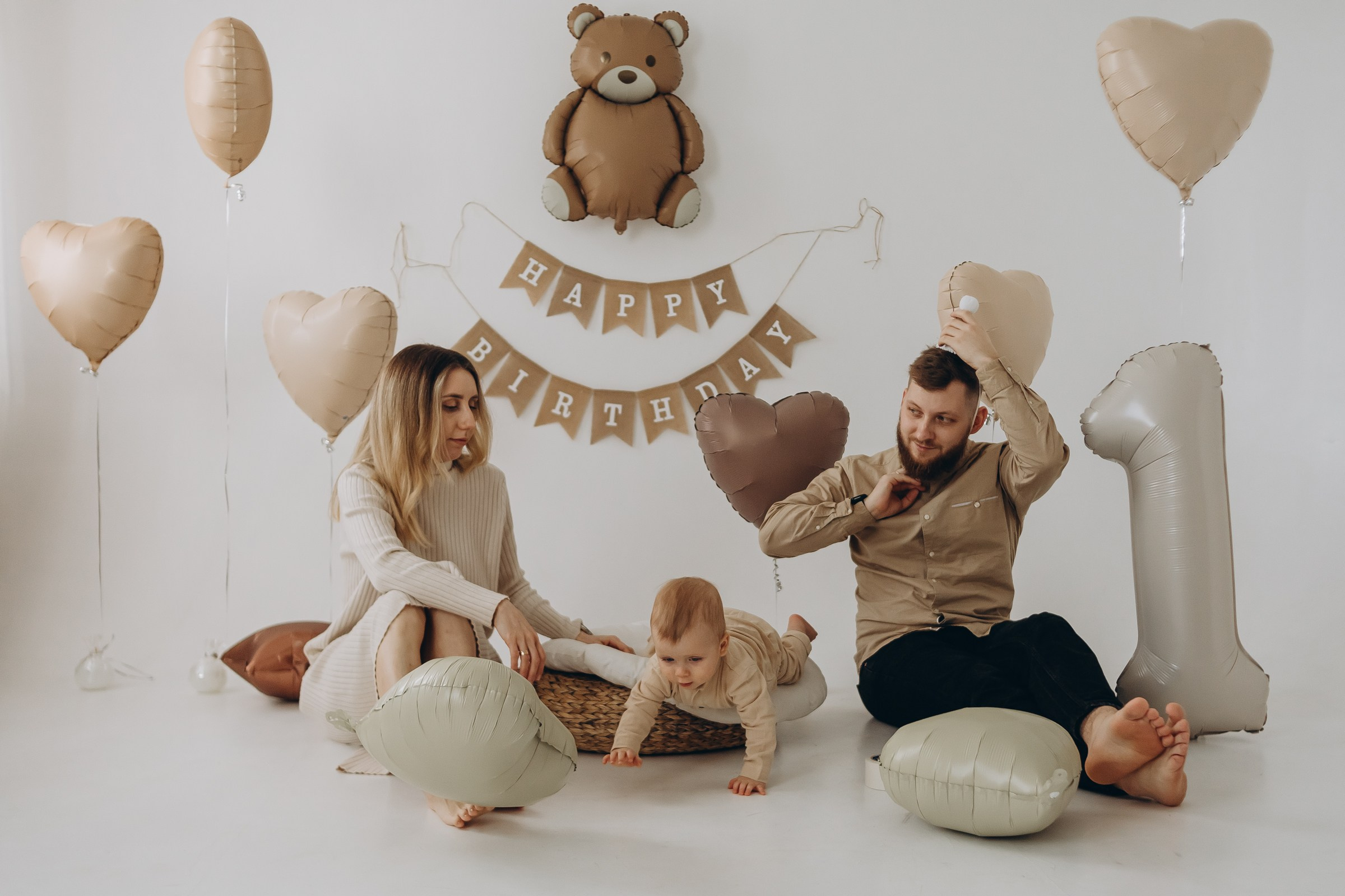 Первый год Саши. Семейный фотограф в Волгодонске Краченцева Анна