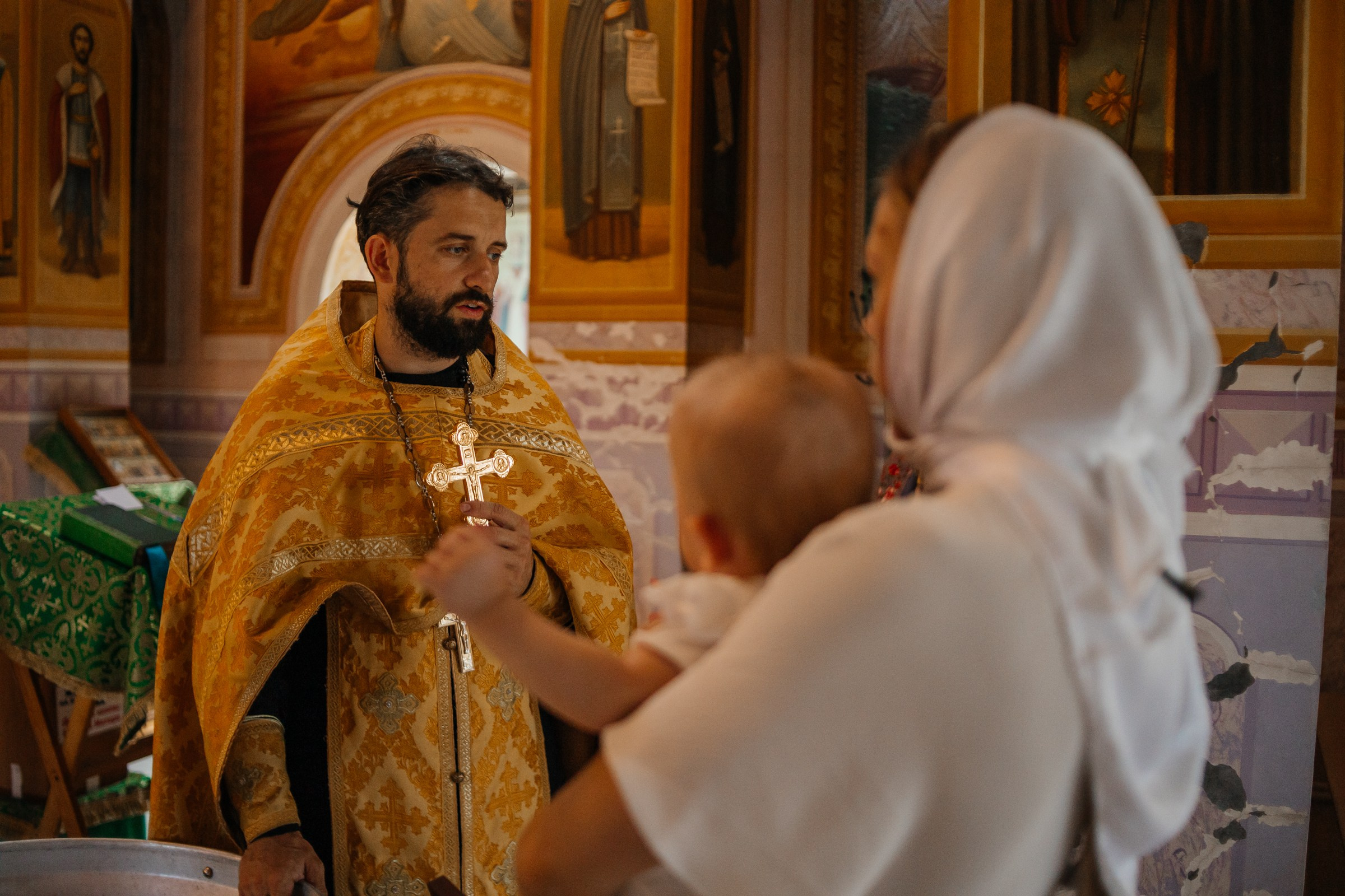 Крещение Алисы. Семейный фотограф в Волгодонске Краченцева Анна