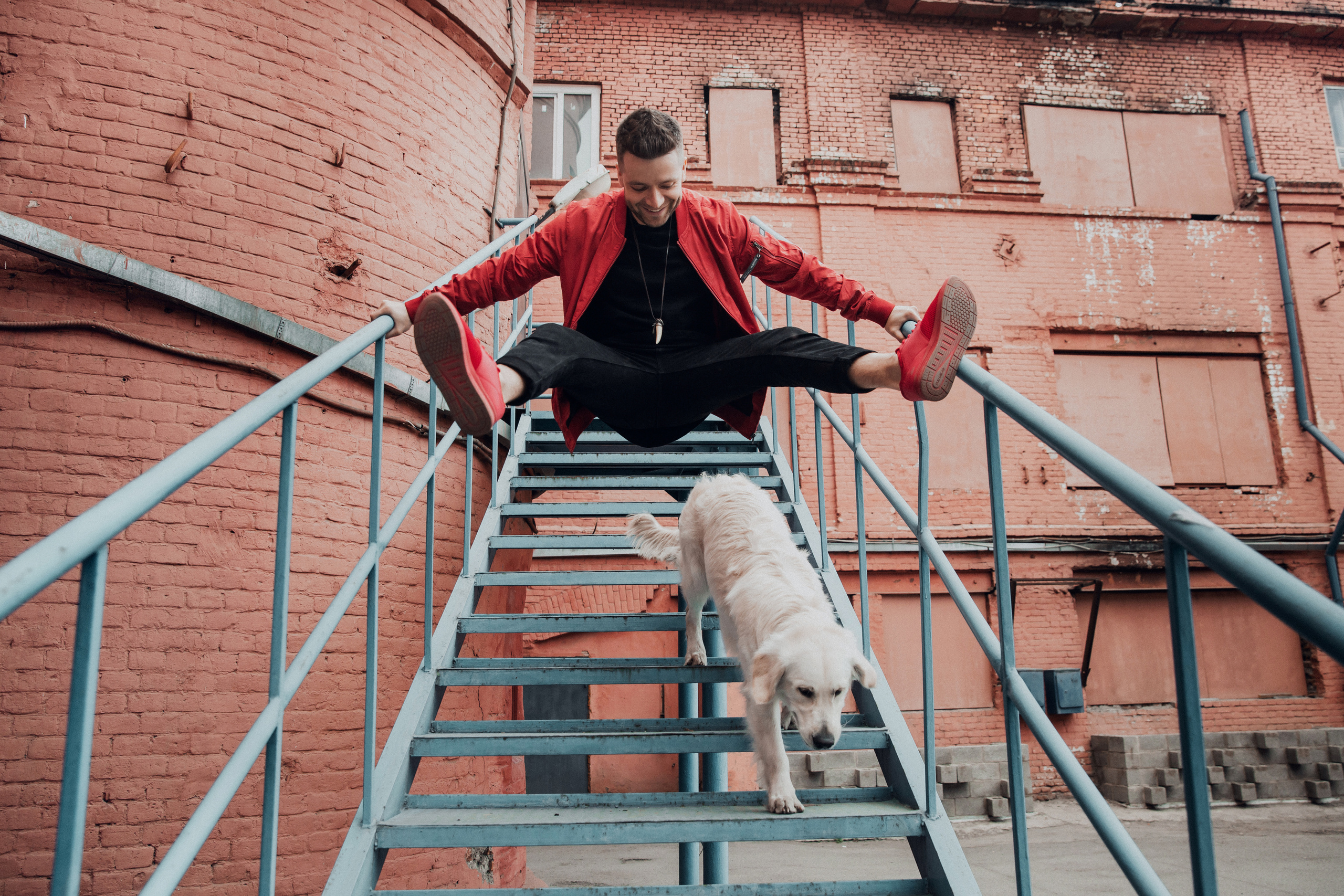 Ваня и Марли. Фотограф Контузорова Ольга