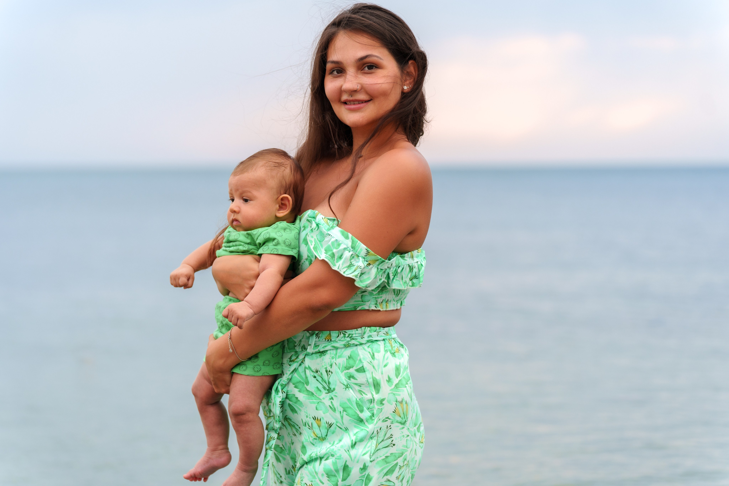 Семейная фотосессия на морском закате (01.09.2023). Фотограф Андрей Чеботок (Белгород, Курск, Воронеж, Старый Оскол)