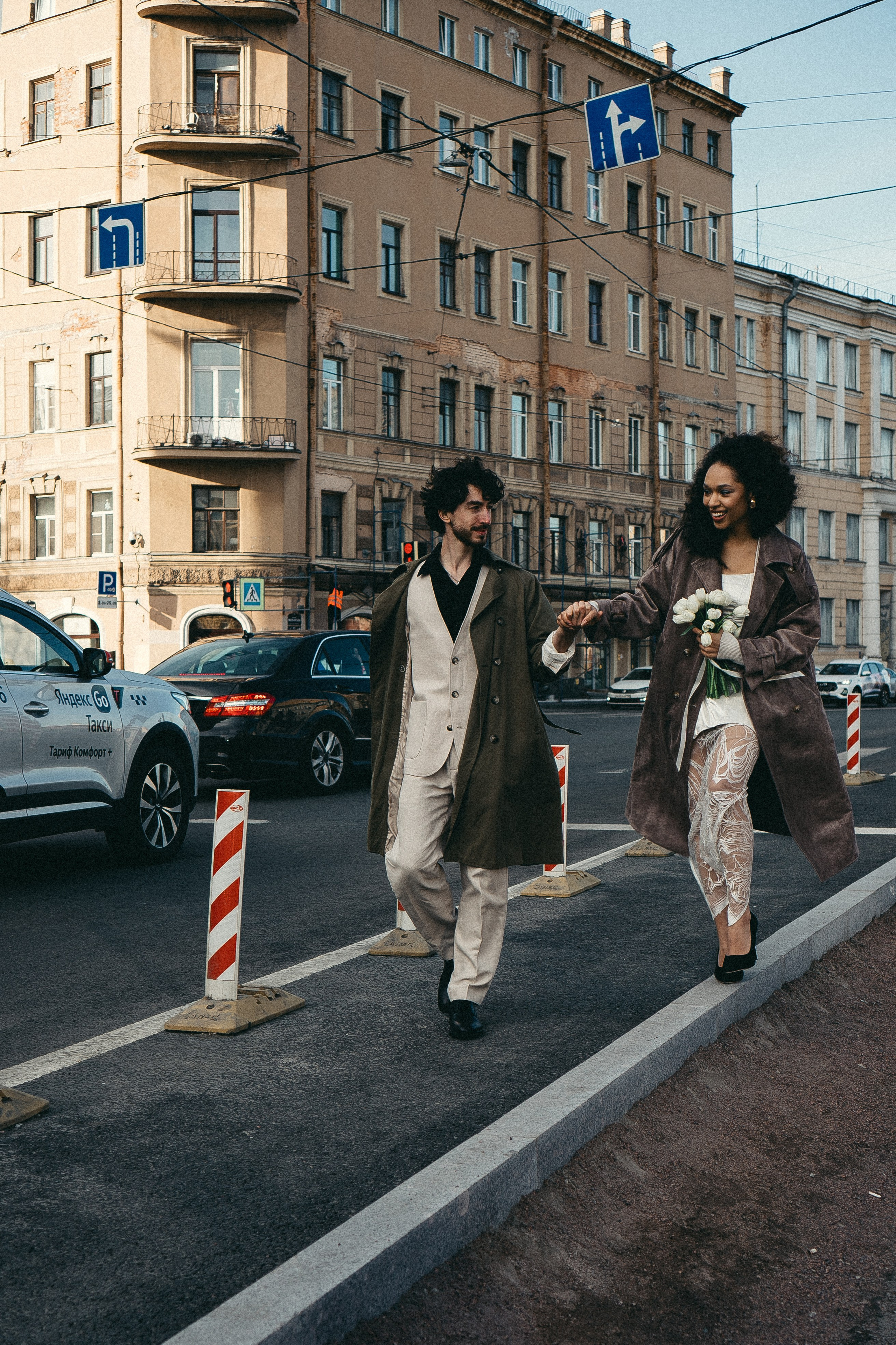 СВАДЕБНАЯ ПРОГУЛКА ПО ПЕТРОГРАДКЕ ВЕСНОЙ. СВАДЕБНАЯ ФОТОСЕССИИЯ НА ПЕТРОГРАДКЕ. Профессиональный фотограф, Санкт-Петербург — Виктория Богомолова