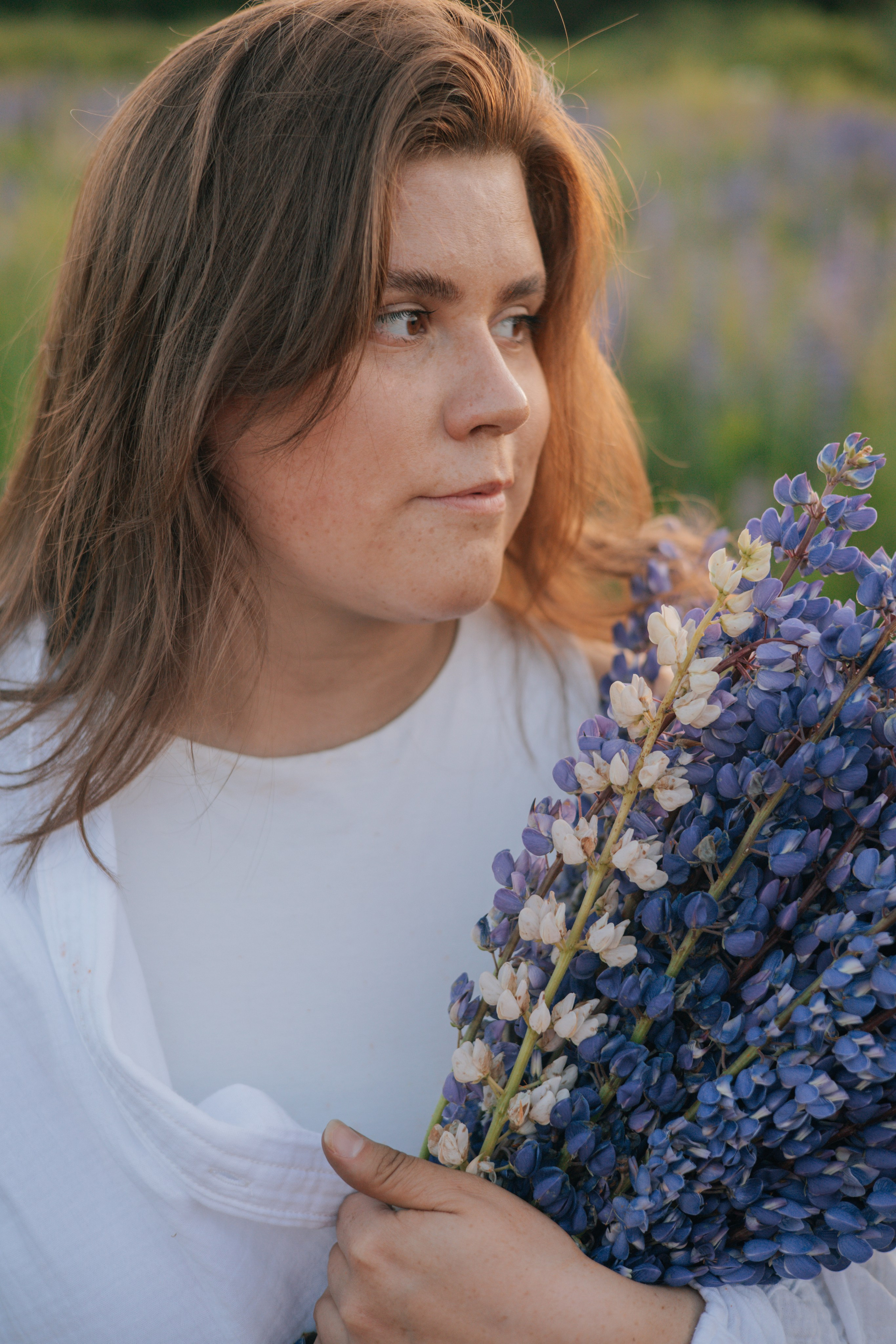 Фотосессия в люпинах. Семейные и индивидуальные съемки в Йошкар-Оле