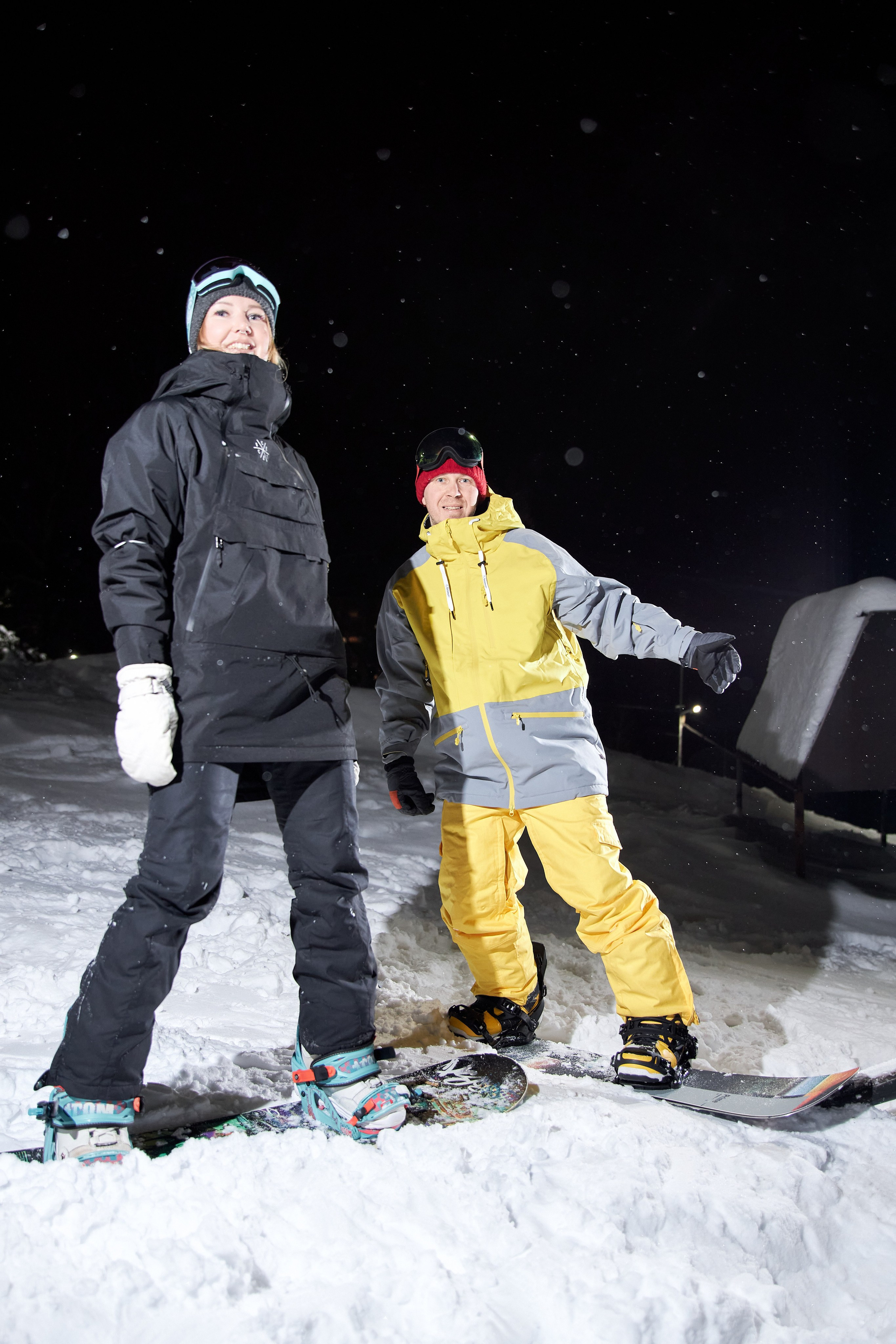 Сноубордисты. Фотограф Алексей Яковлев