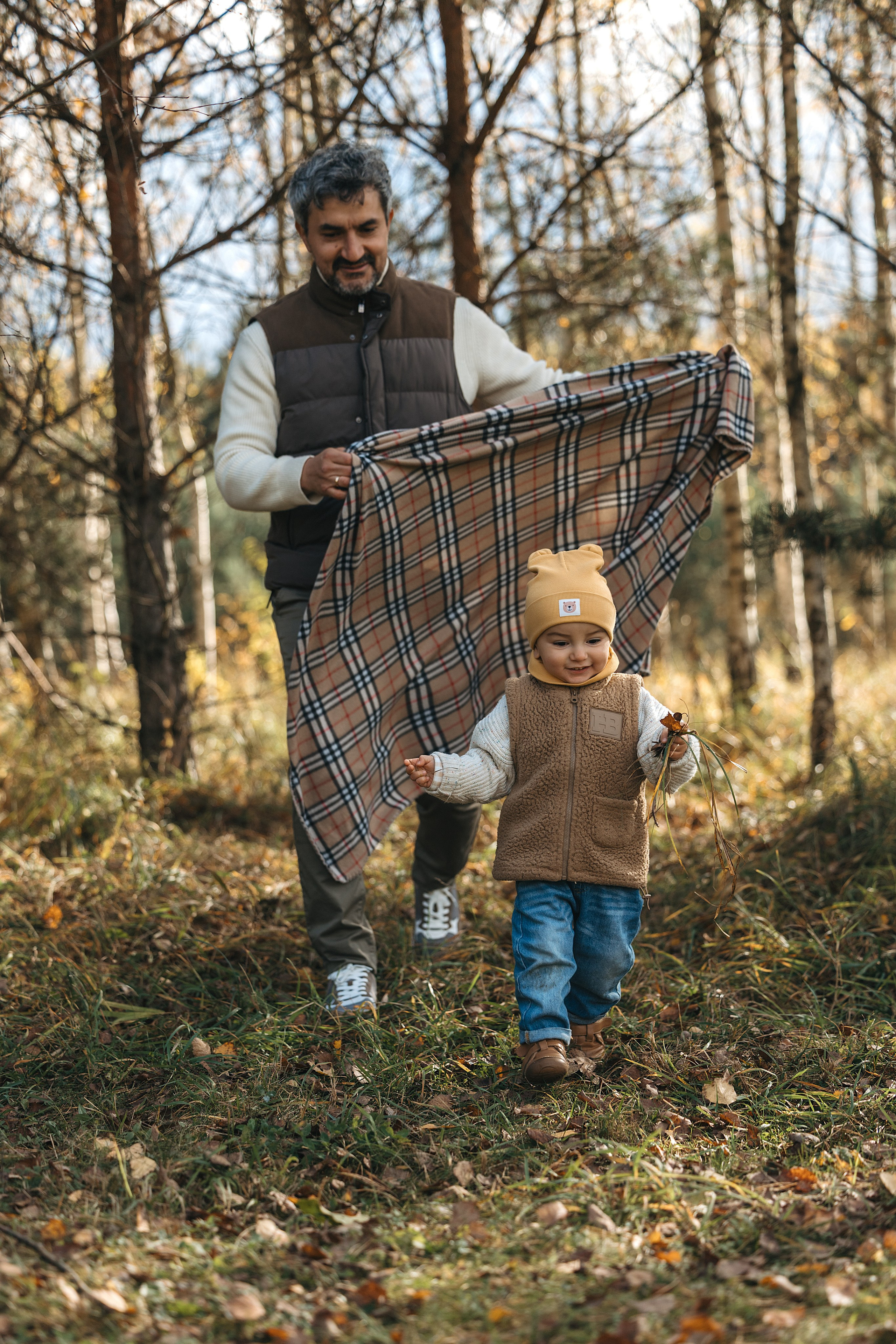 Осенняя семейная съемка. Фотограф Анималист в Москве Анастасия Жучкова