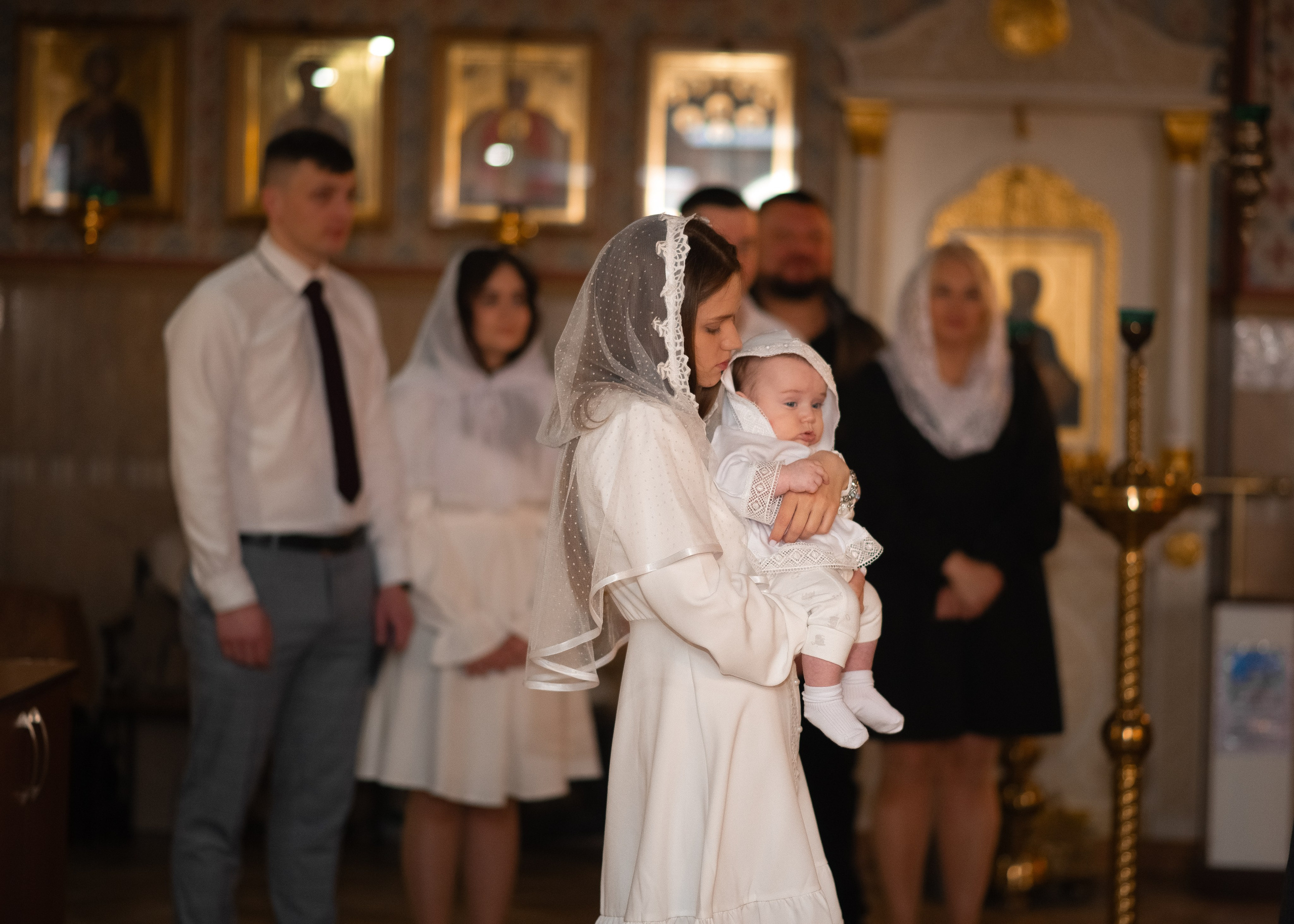 Крещение Тимофея в хр.Андрея Первозванного. Семейный фотограф на выписку из роддома и крещение Минск Настя Гришук