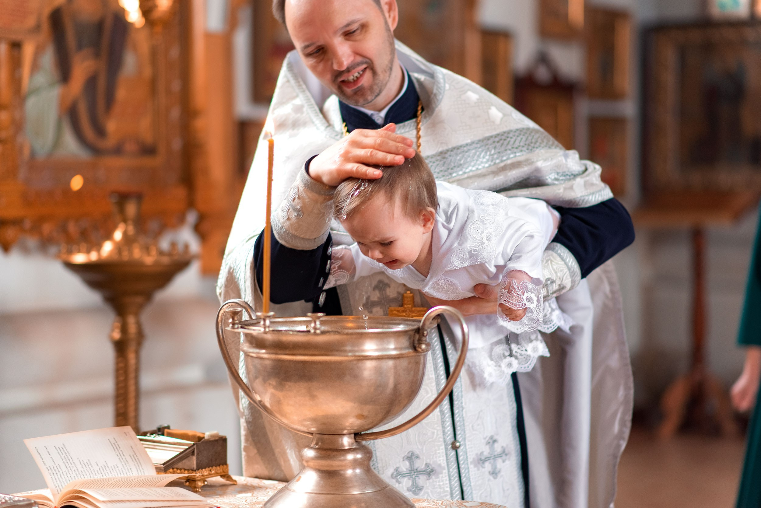 Крещение Маргариты Заславль. Семейный фотограф на выписку из роддома и крещение Минск Настя Гришук