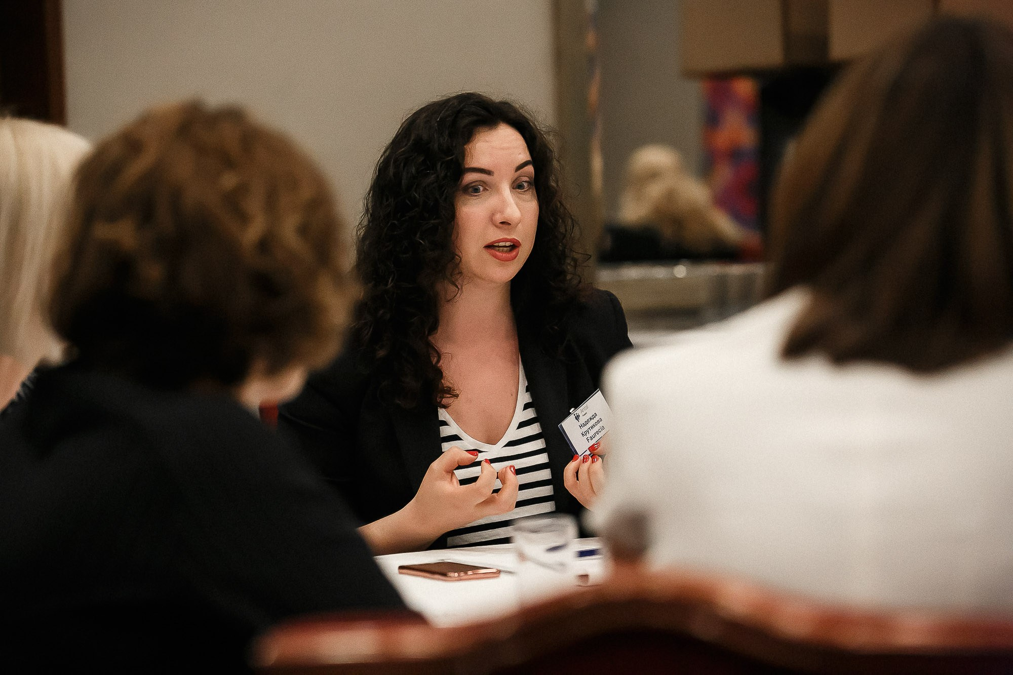 Конференция в «CORINTHIA». Рабочая сторона — бизнес портрет и репортаж в Санкт-Петербурге