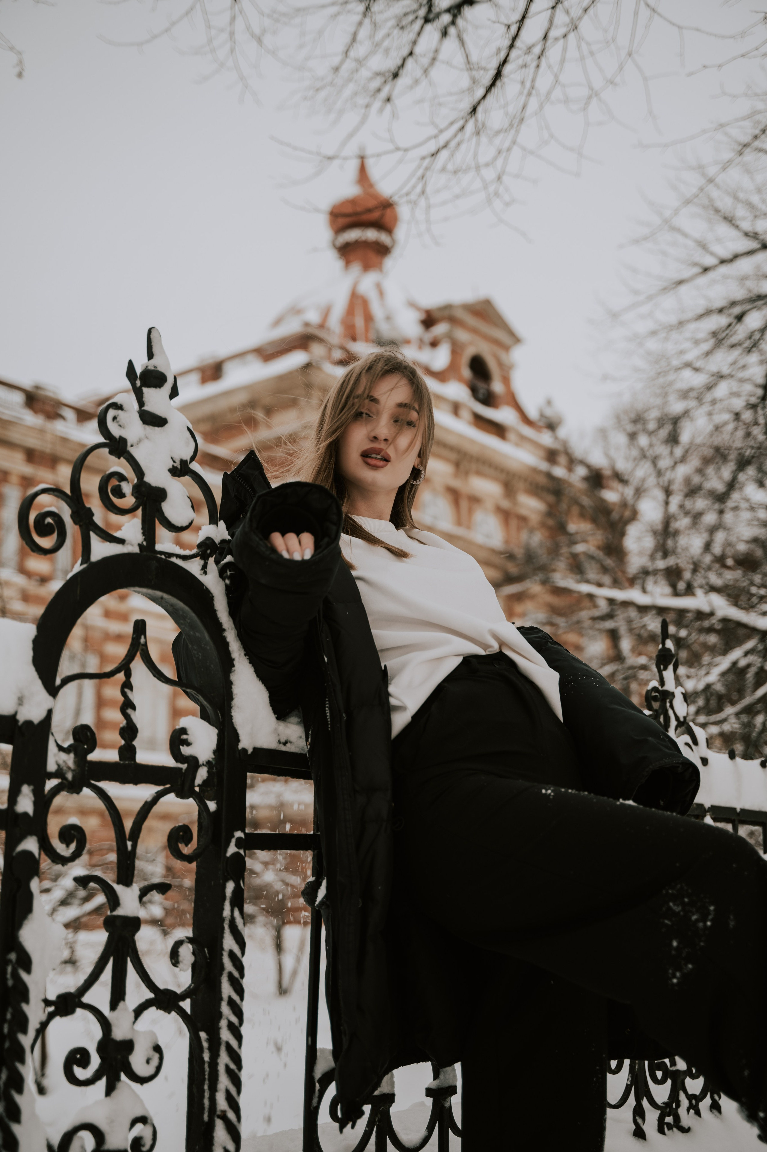 Индивидуальная съёмка для Аделины зима. Фотограф/видеограф Богдан Голованов