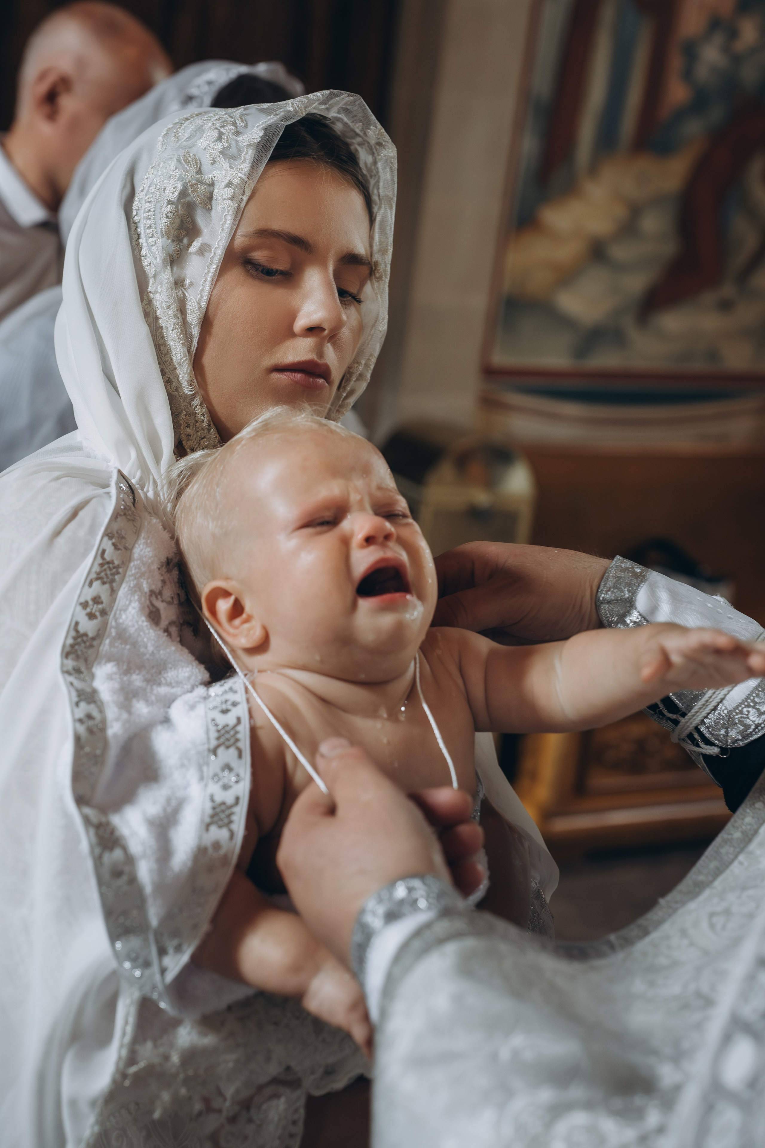 Крещение Александра. Фотограф Ольга Рубцова в Москве и Московской области