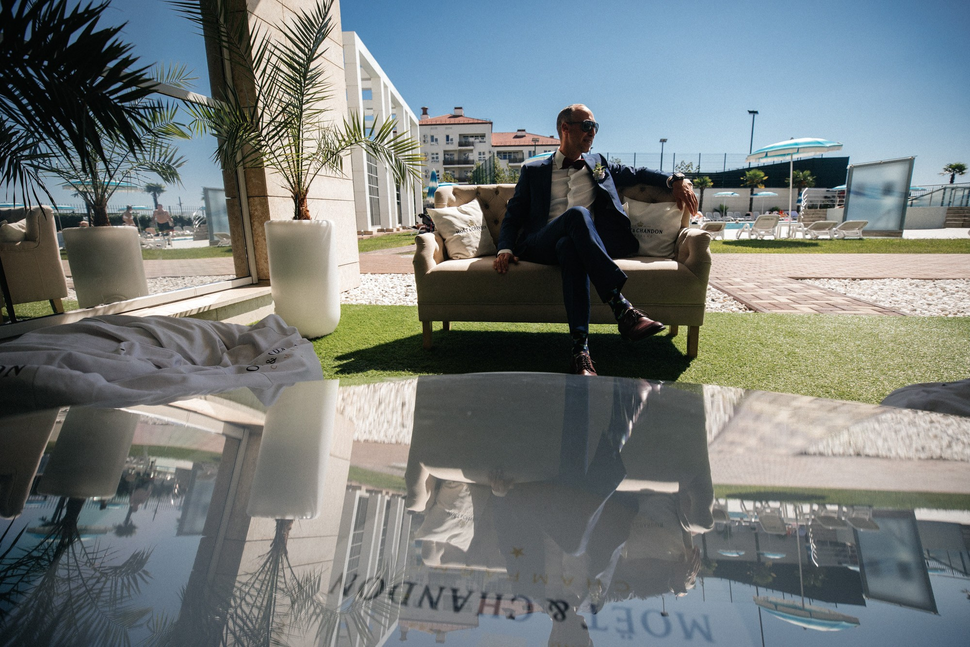 Свадебная фотосессия на вилле в Сочи. Свадебный, репортажный фотограф Дмитрий Макарченко