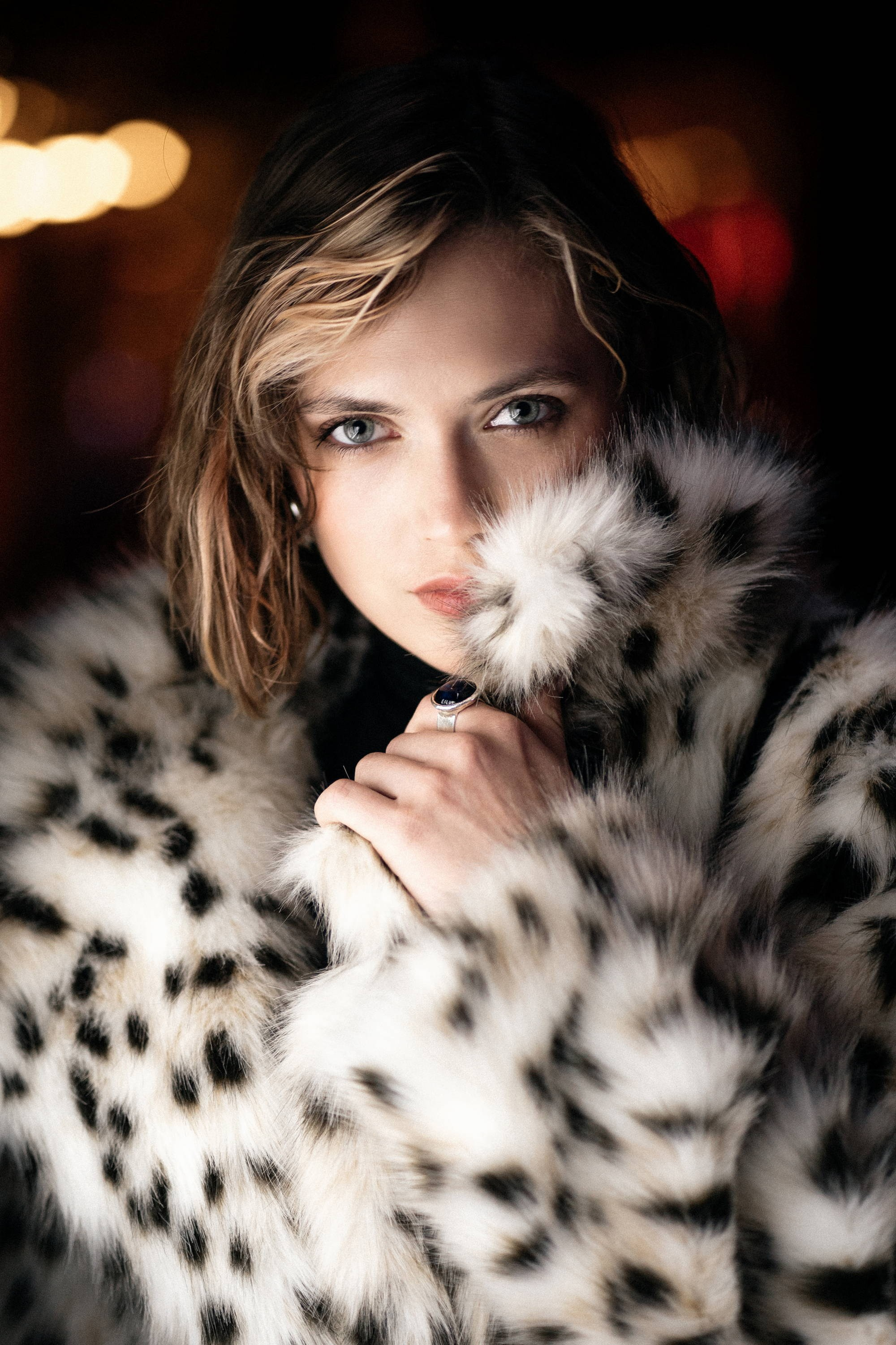 вечерний женский портрет