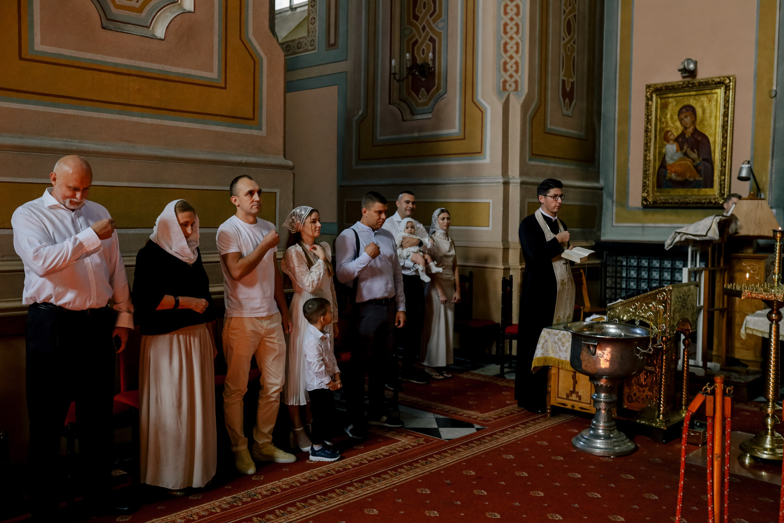 Крещение Эмилии. Свадебный и семейный фотограф в Варшаве