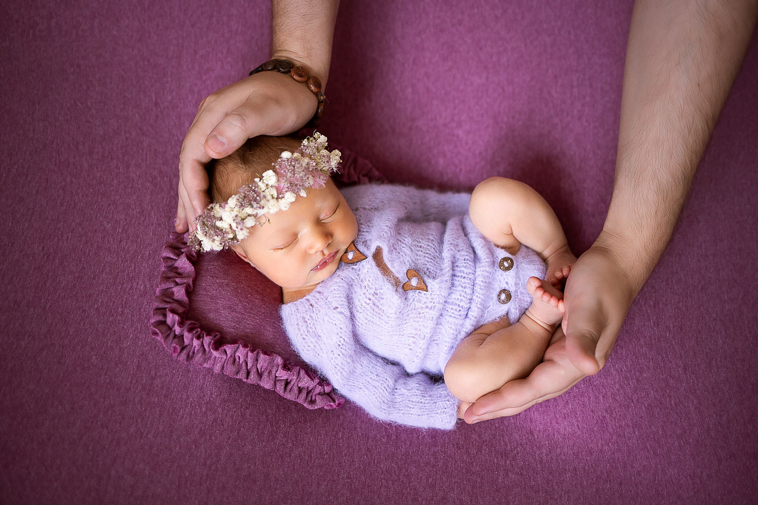 Фотосессия новорожденного. Фотограф новорожденных в Новосибирске