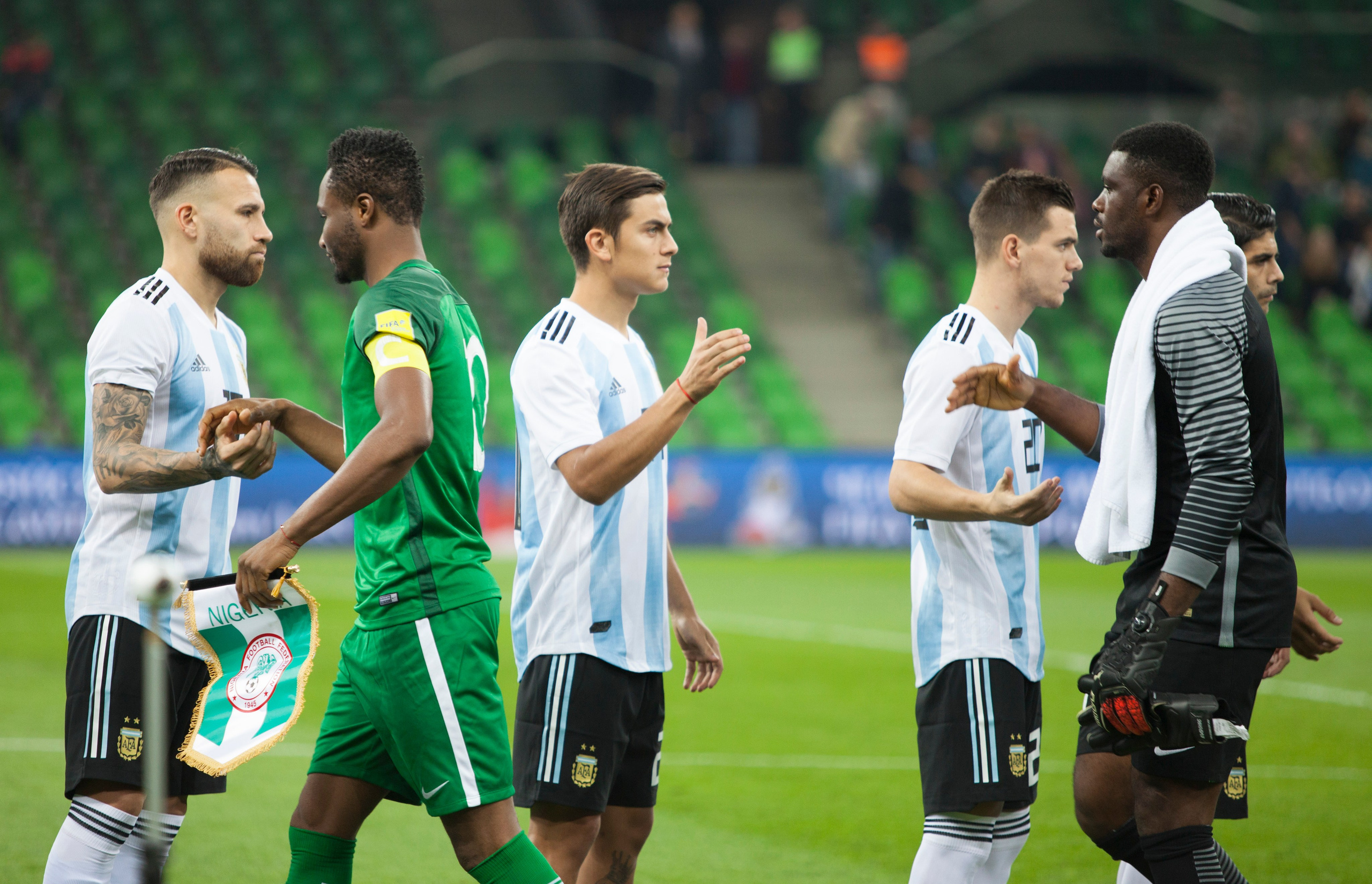 Сборная Аргентины — сборная Нигерии