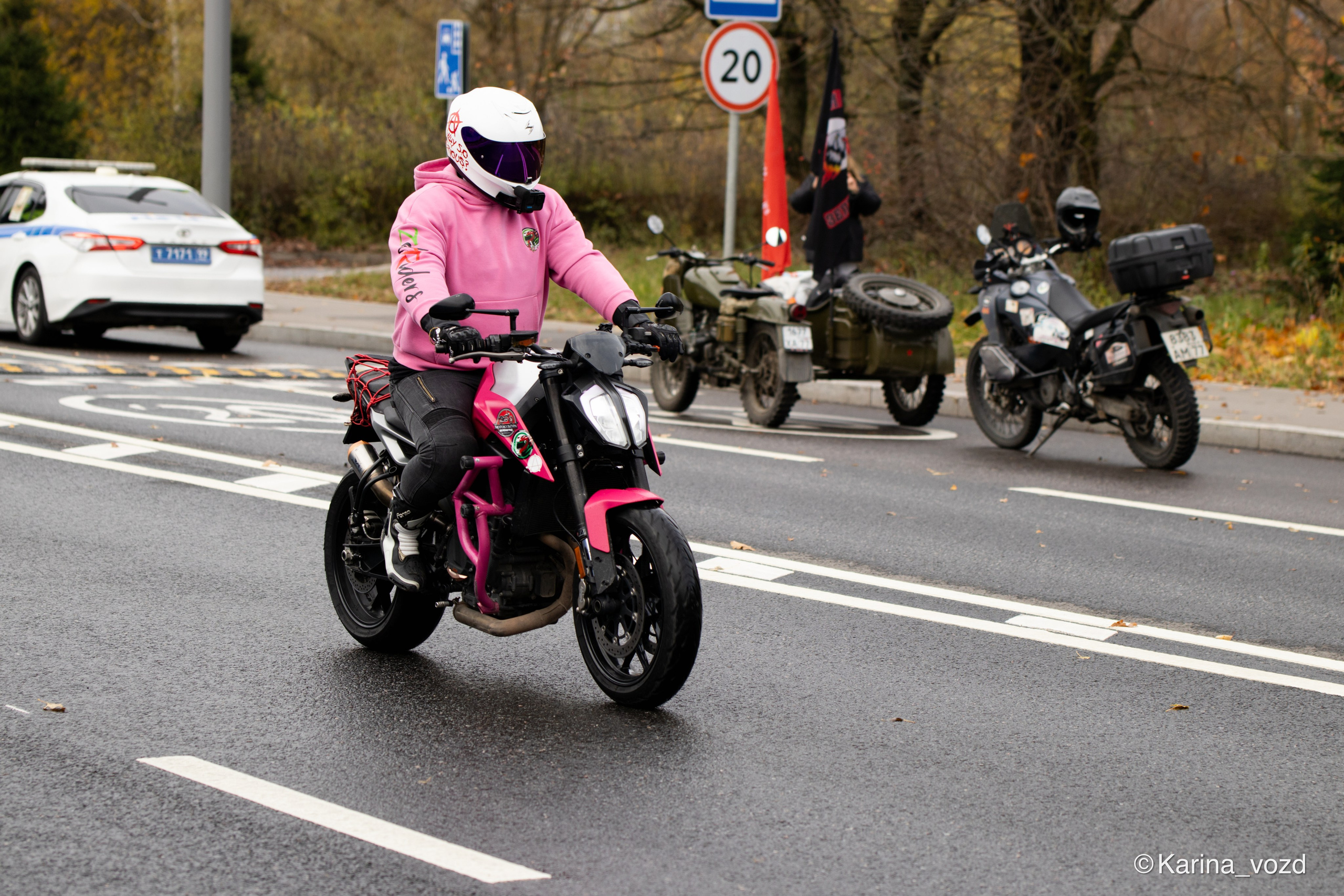 Закрытие мотосезона 2025 в Зеленограде. Репортажный фотограф в Москве и Зеленограде Karina-vozd