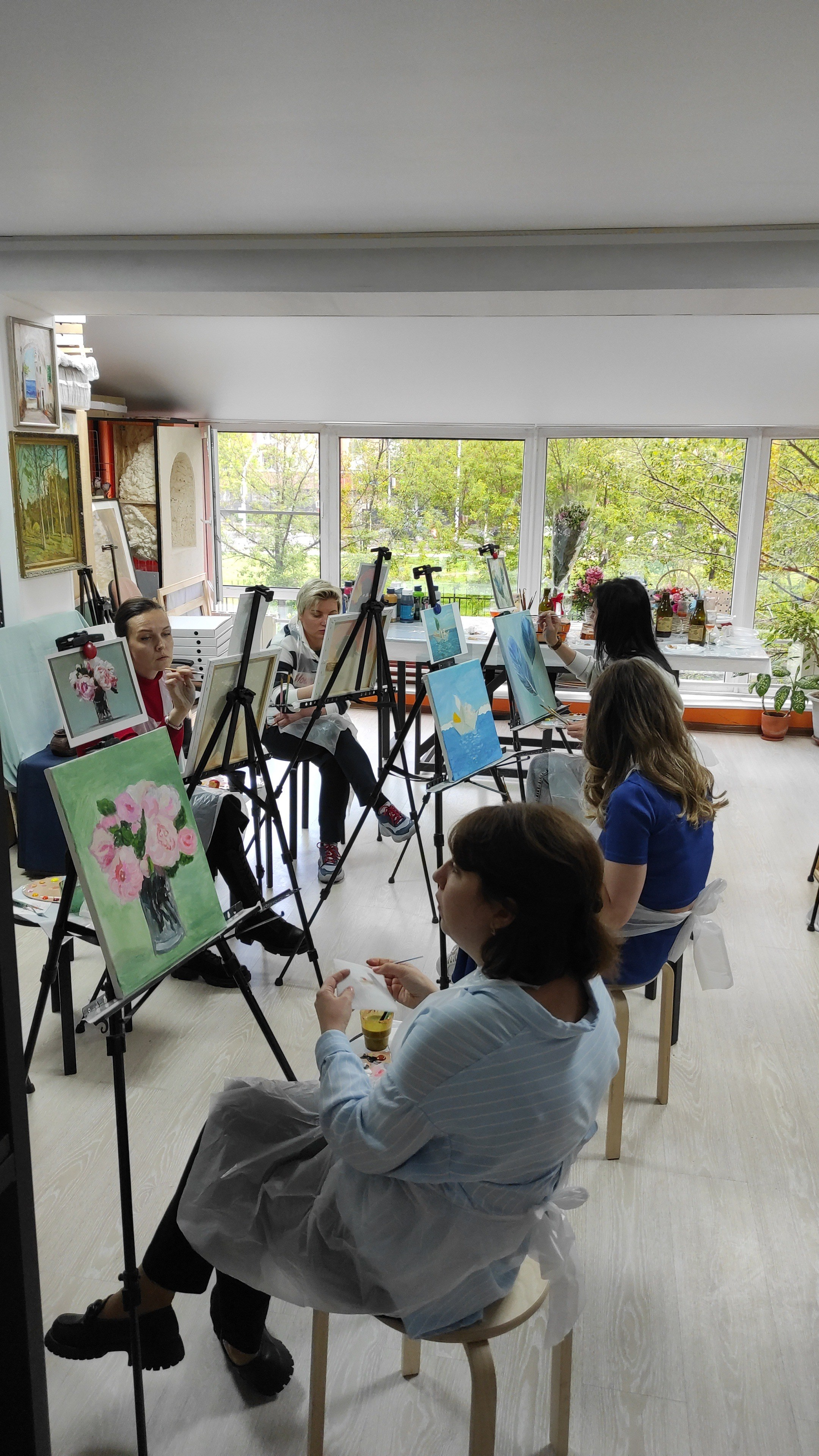 Арт-вечеринки. Арт-вечеринки и мастер-классы в Москве для взрослых и детей