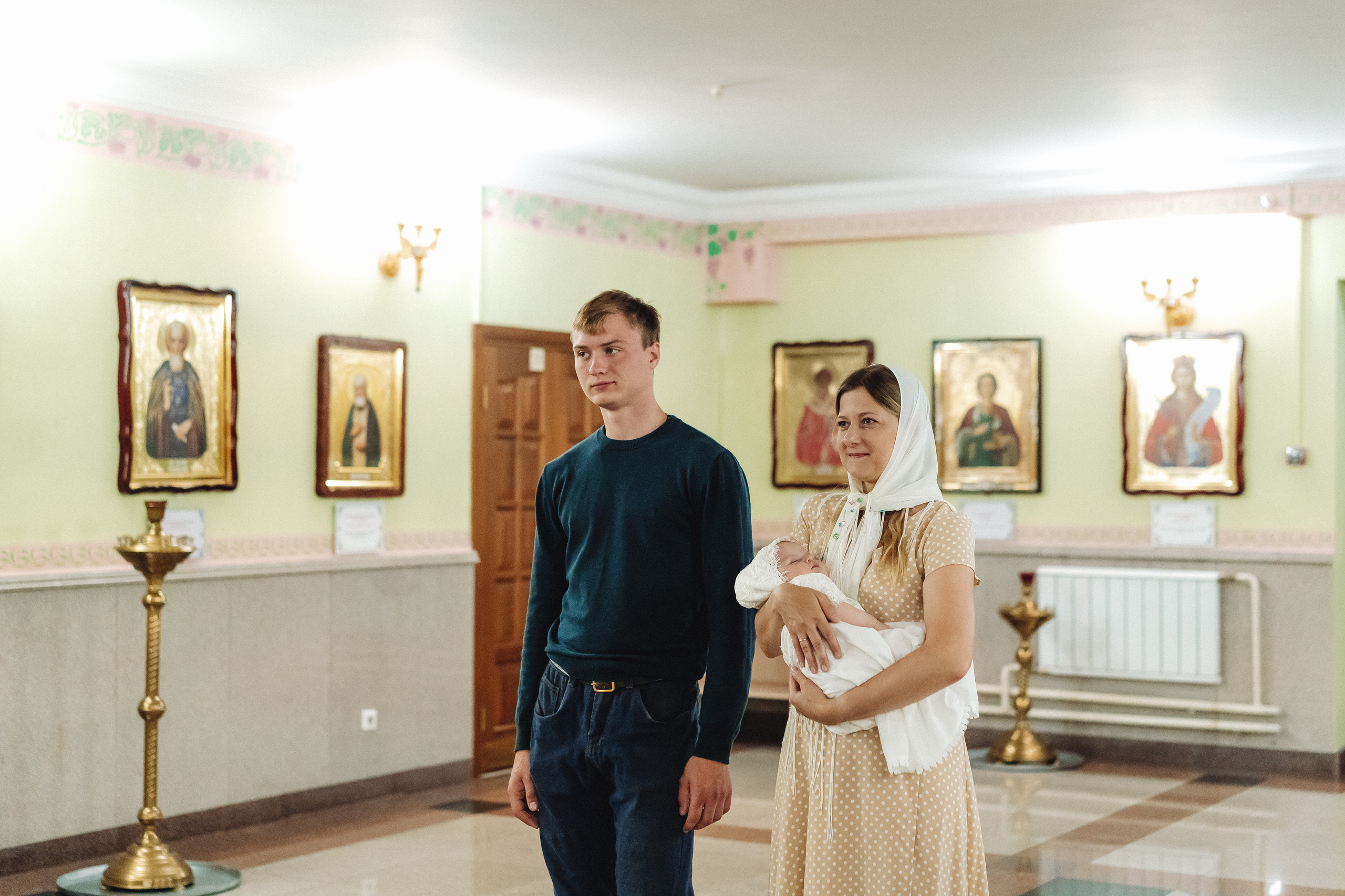 Крещение. Семейный и контент фотограф в Красноярске Власова Екатерина