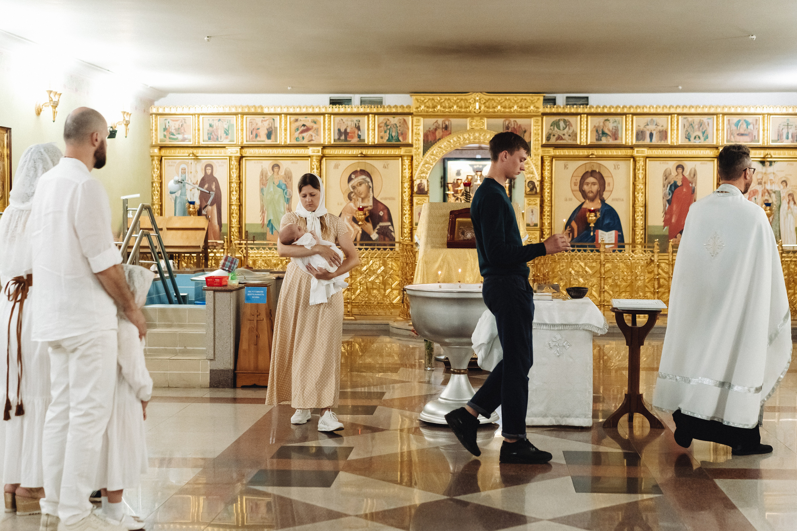 Крещение. Семейный и контент фотограф в Красноярске Власова Екатерина