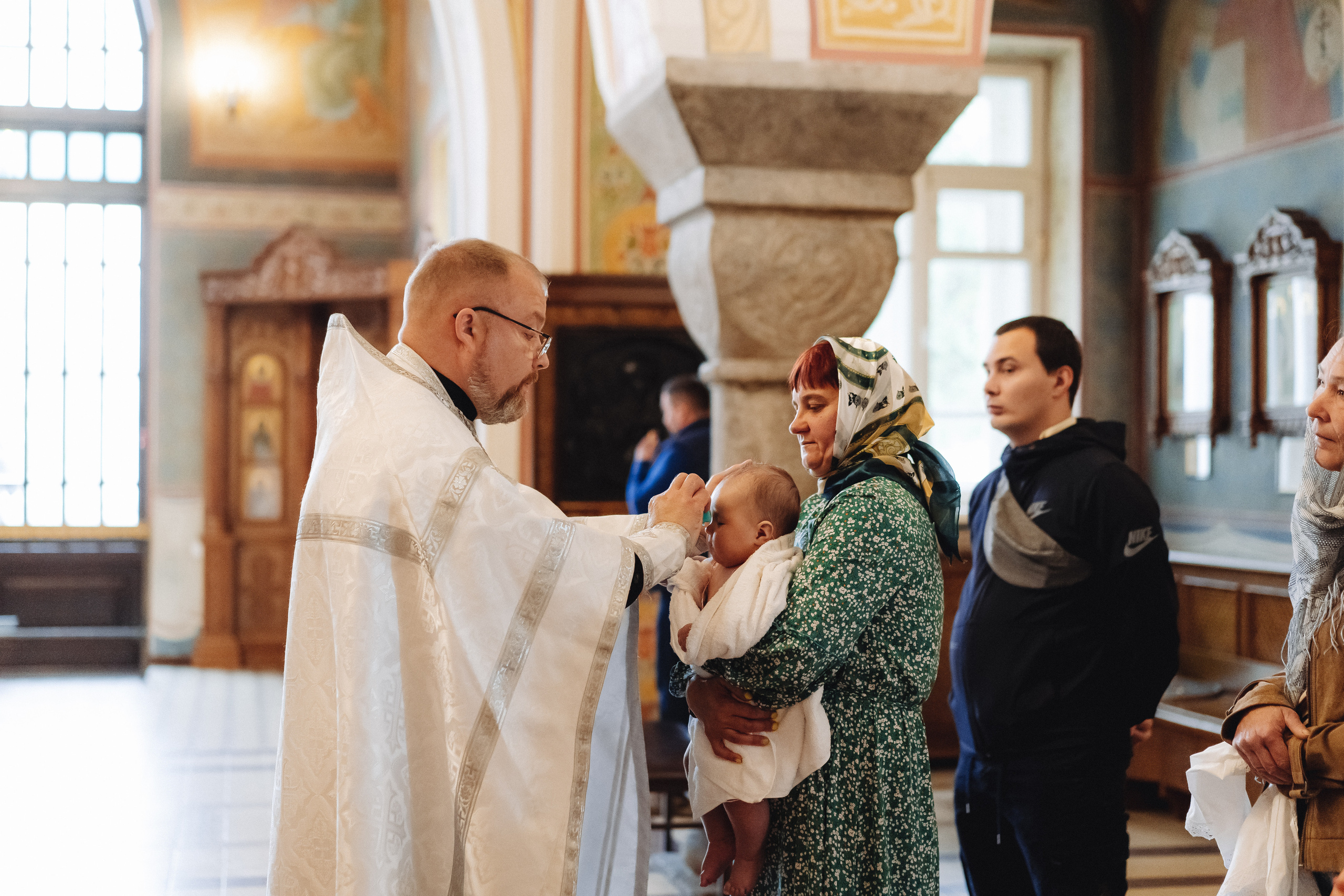 Крещение. Семейный и контент фотограф в Красноярске Власова Екатерина