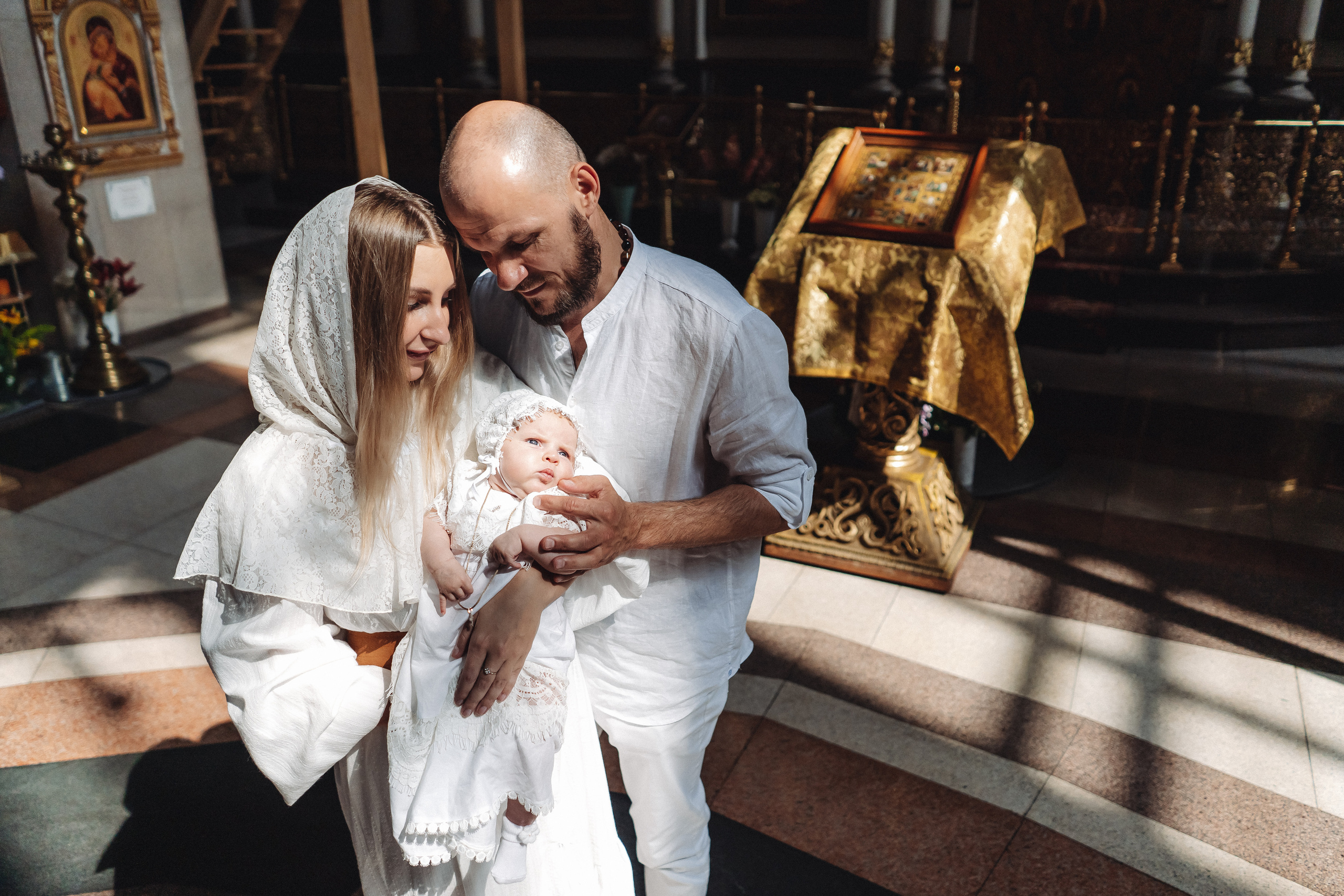 Крещение. Семейный и контент фотограф в Красноярске Власова Екатерина
