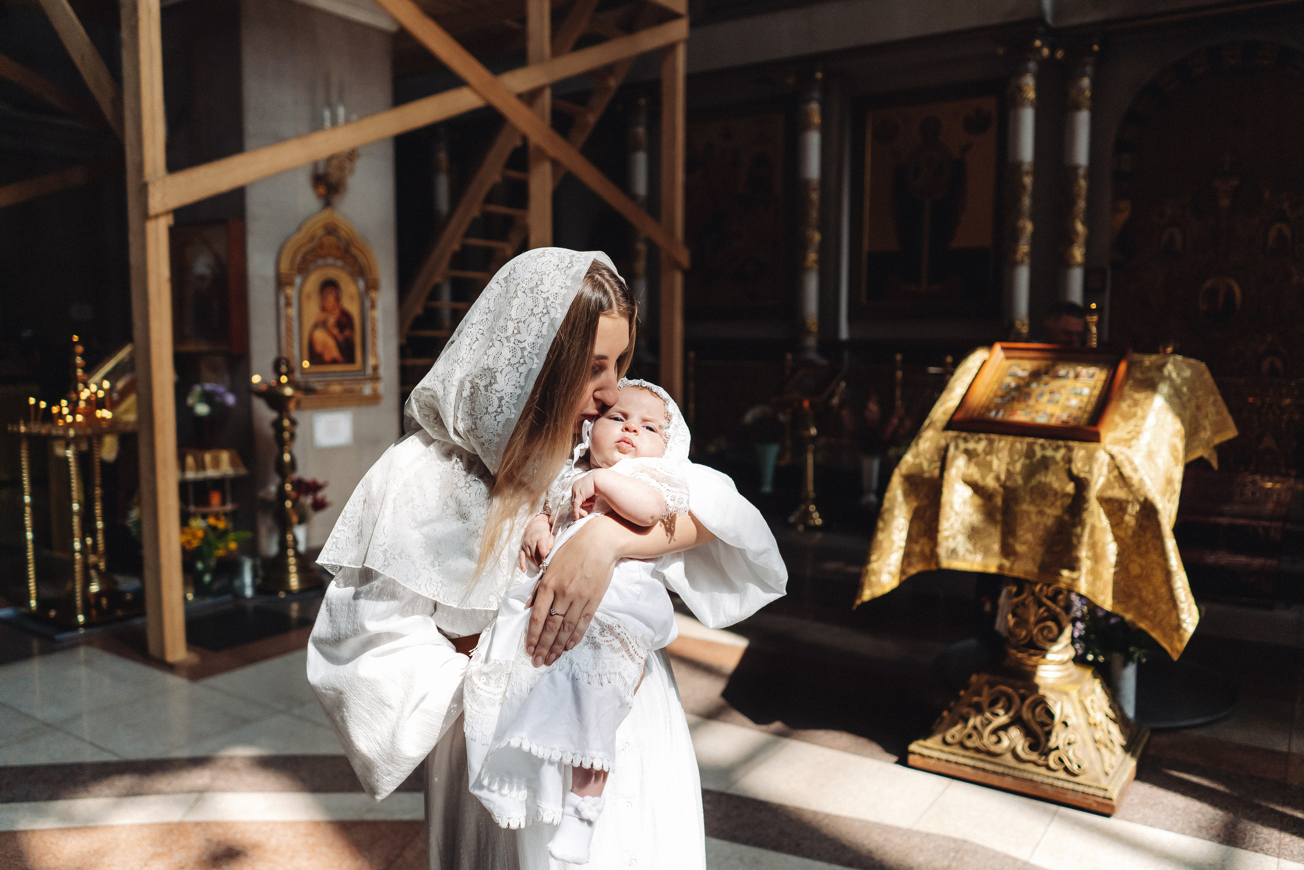 Крещение. Семейный и контент фотограф в Красноярске Власова Екатерина