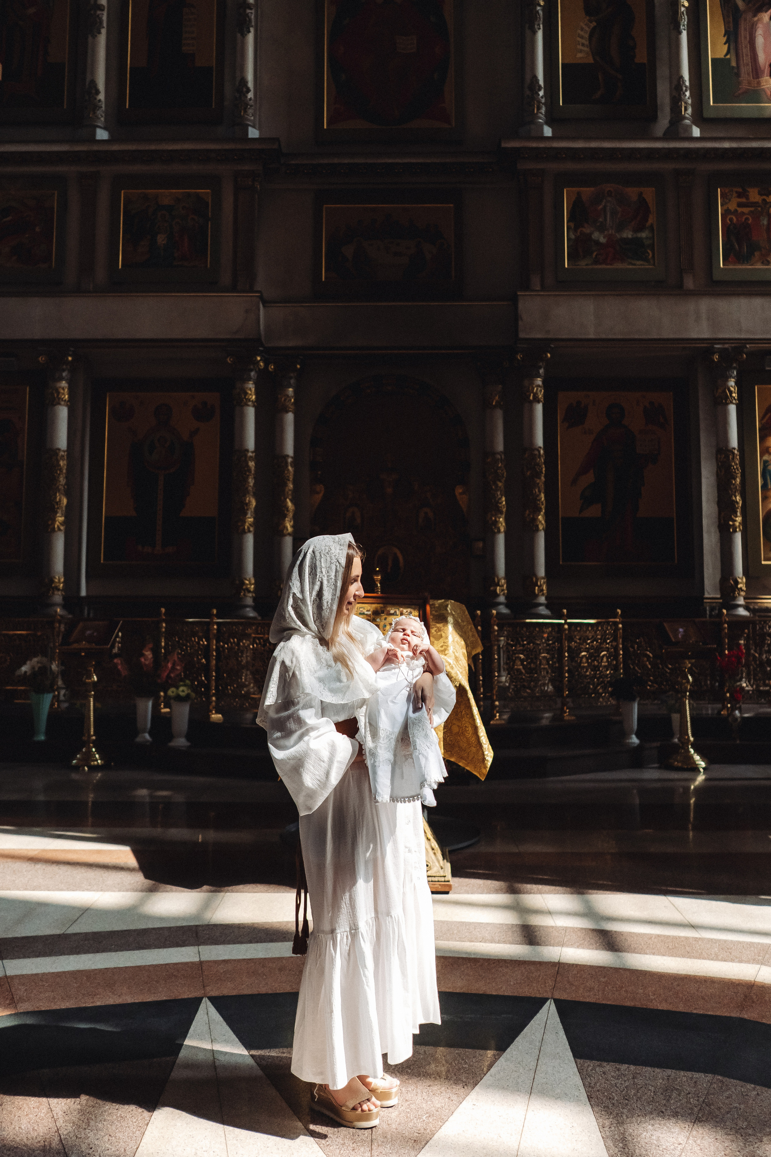 Крещение. Семейный и контент фотограф в Красноярске Власова Екатерина