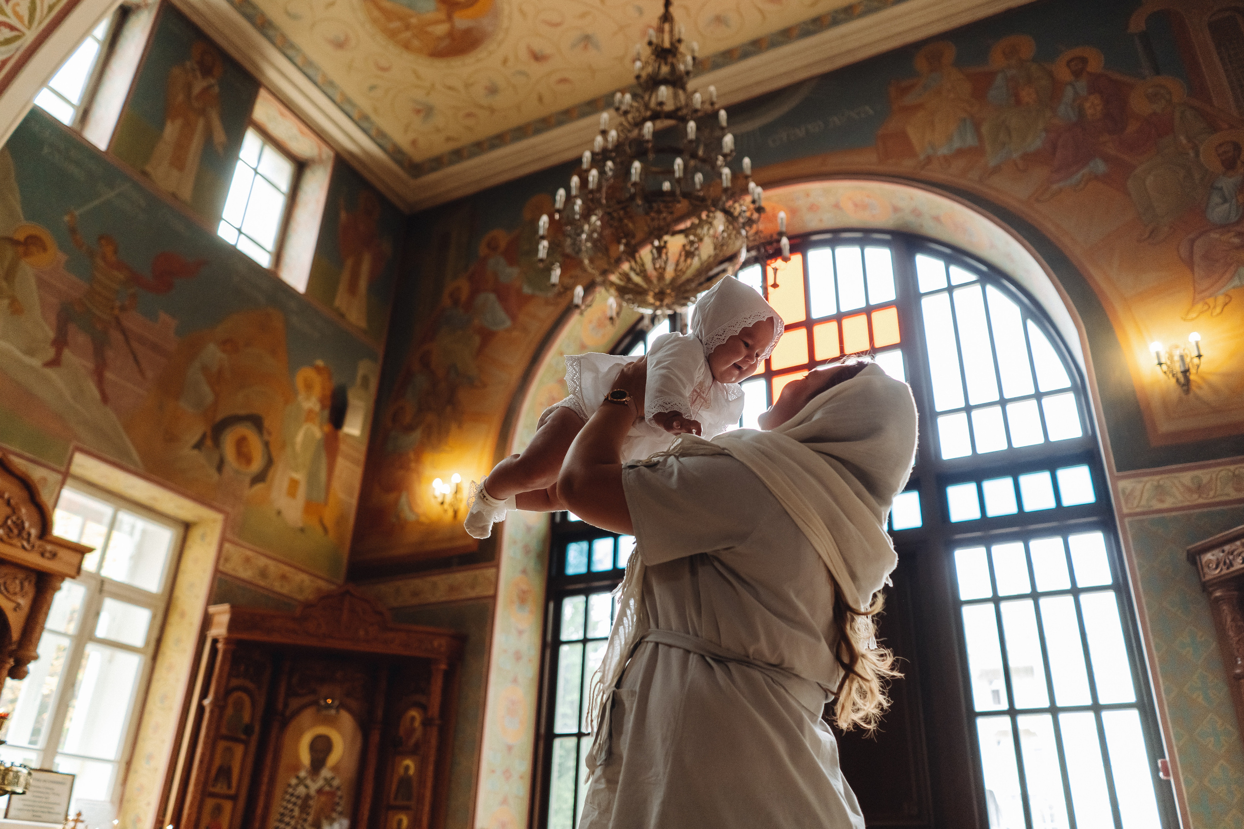 Крещение. Семейный и контент фотограф в Красноярске Власова Екатерина