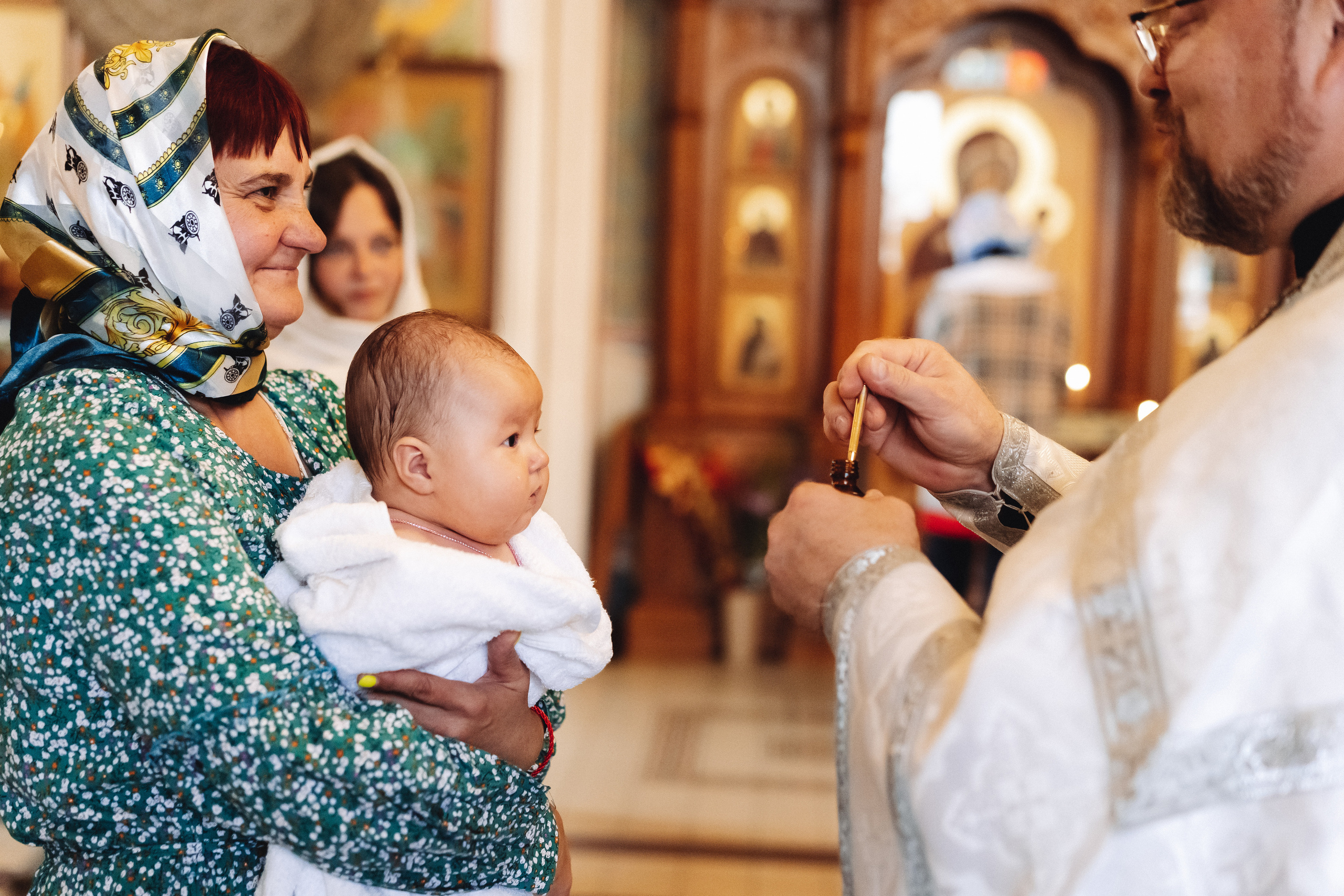 Крещение. Семейный и контент фотограф в Красноярске Власова Екатерина