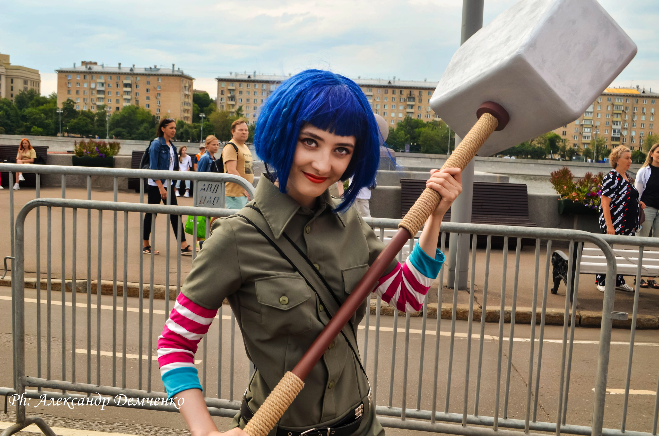 Фотосессия в Парке Горького на Лидеры молодого контента