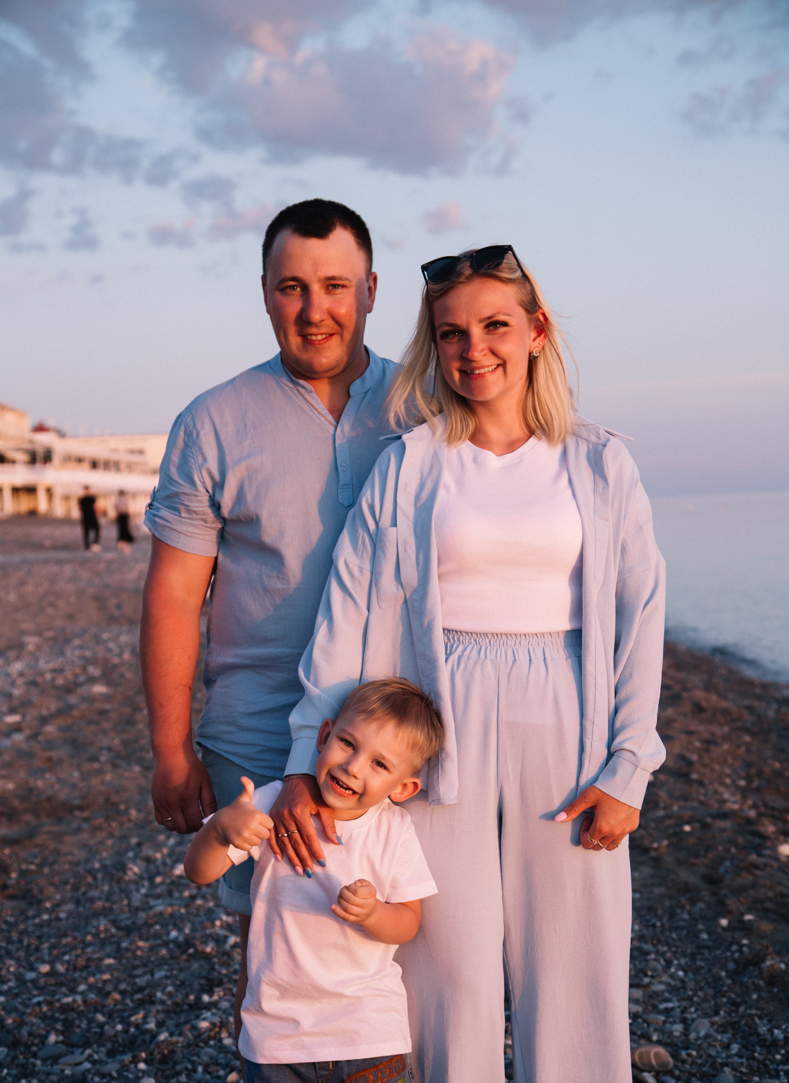 Закатная прогулка у моря. Семейный фотограф в Сочи, Лоо, Дагомысе, Вардане Кучумова Олеся