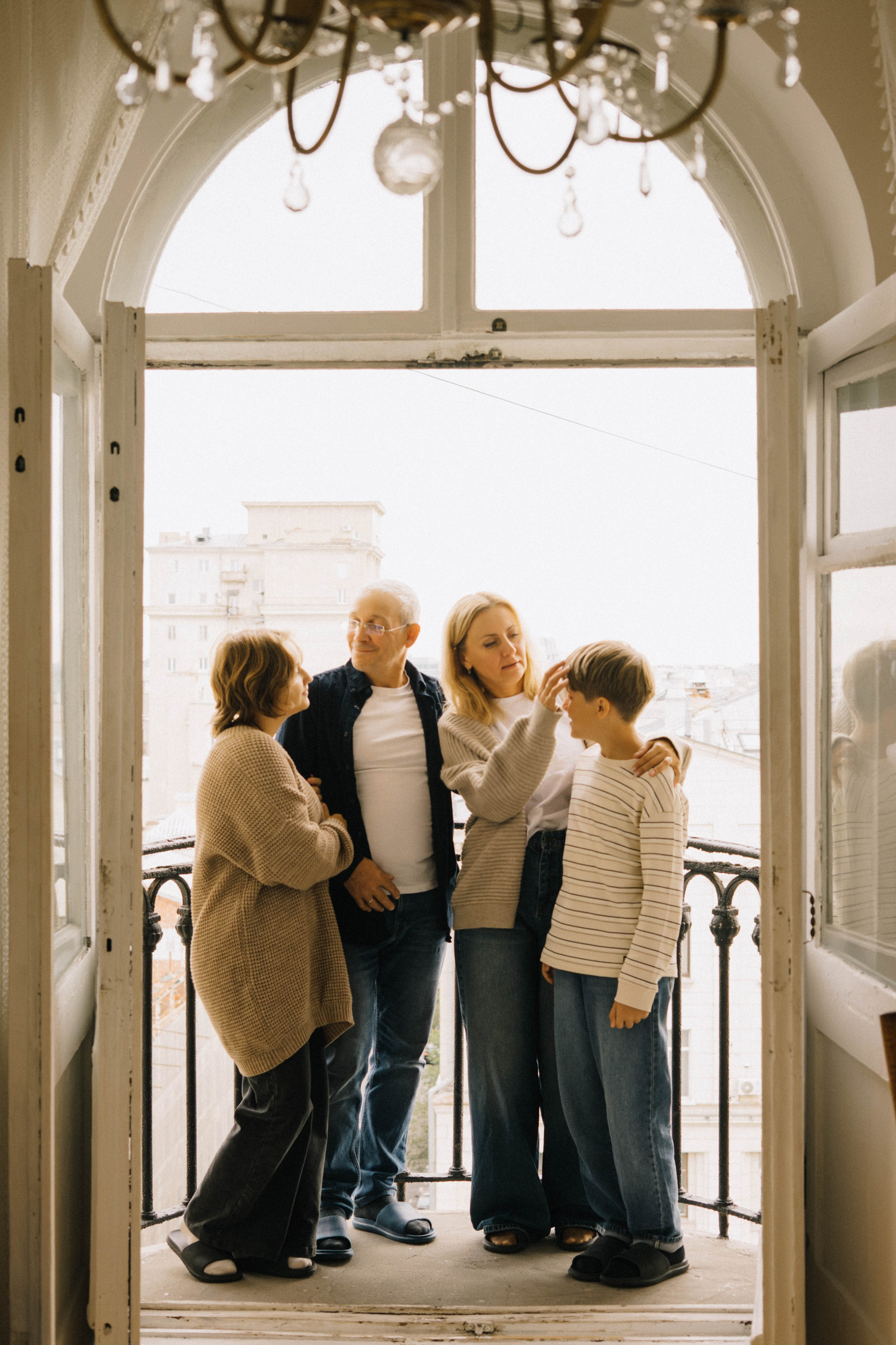 Равиль, Инна, Дамир и Маша. Екатерина Рыбкина Портретный фотограф в Москве