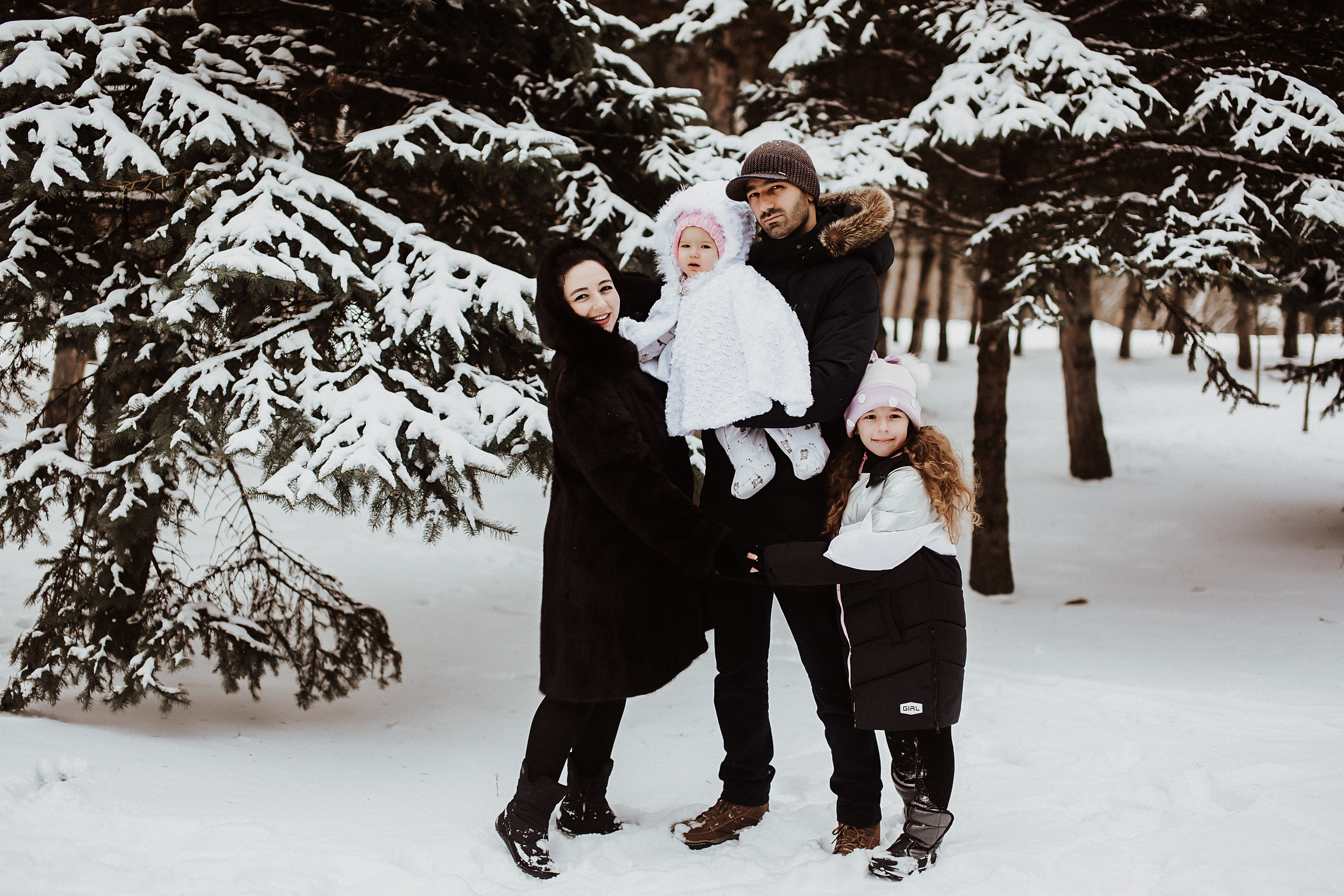 Снежная прогулка. Свадебный и семейный фотограф/видеограф в Краснодаре Наталья Осинская