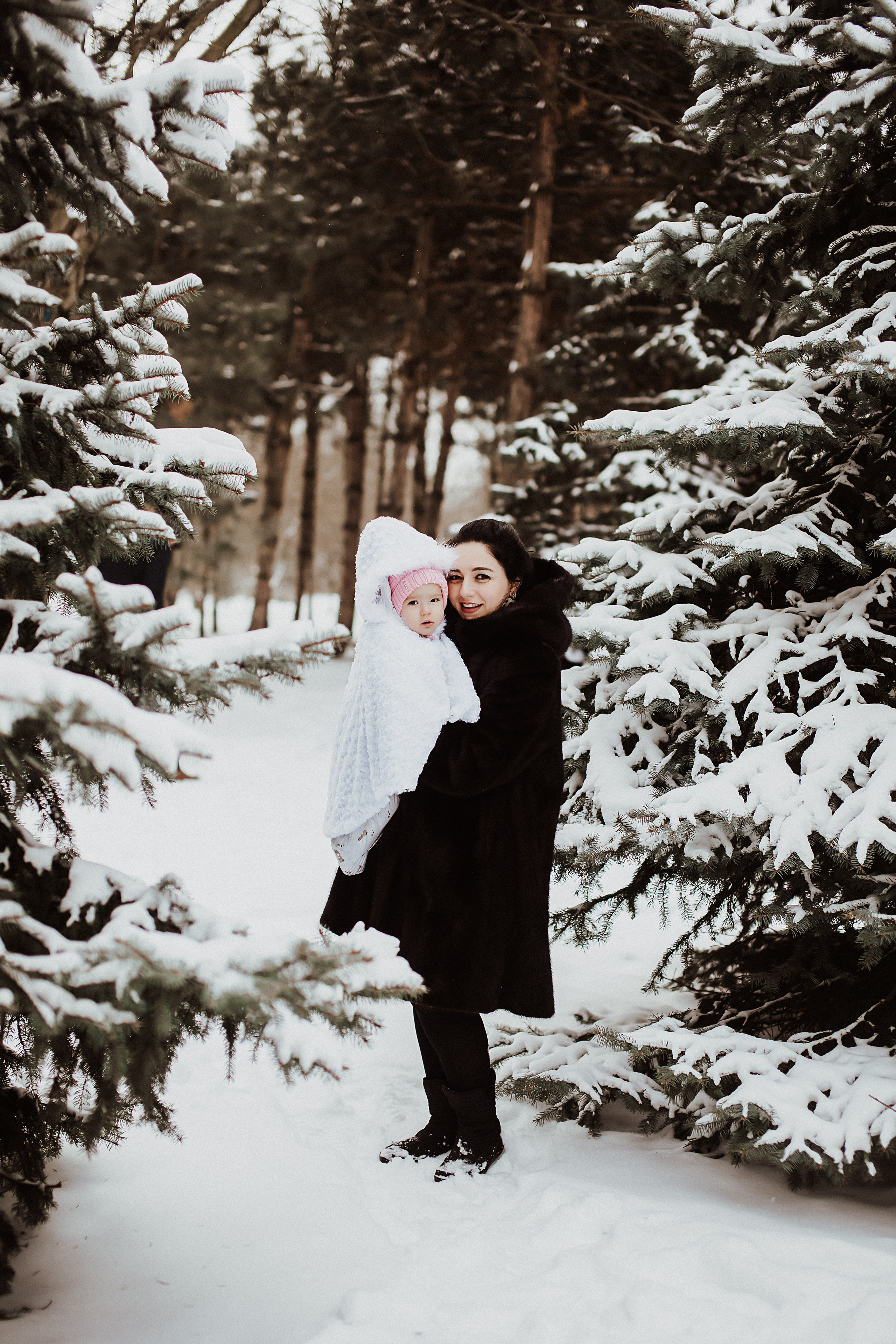 Снежная прогулка. Свадебный и семейный фотограф/видеограф в Краснодаре Наталья Осинская