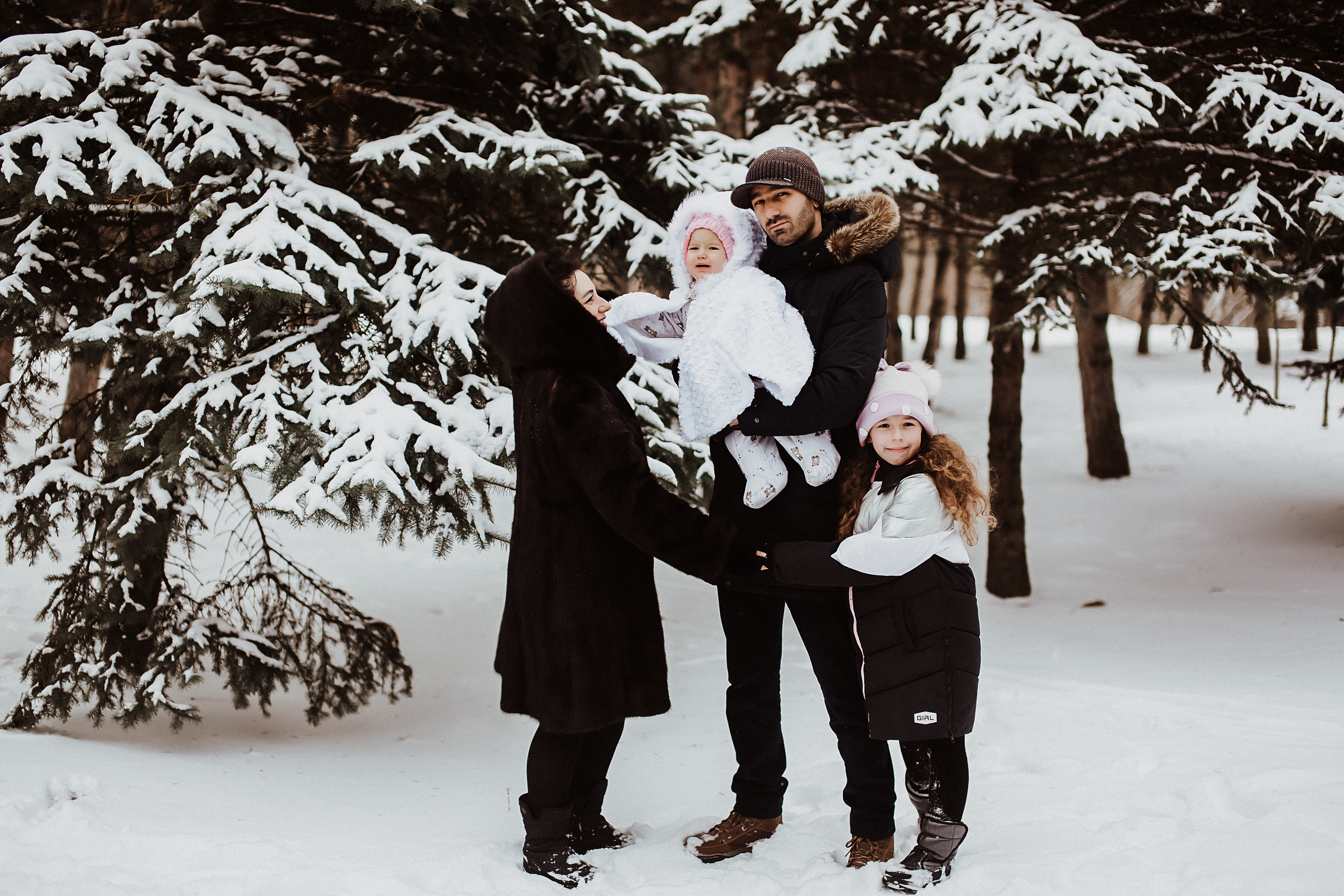 Снежная прогулка. Свадебный и семейный фотограф/видеограф в Краснодаре Наталья Осинская