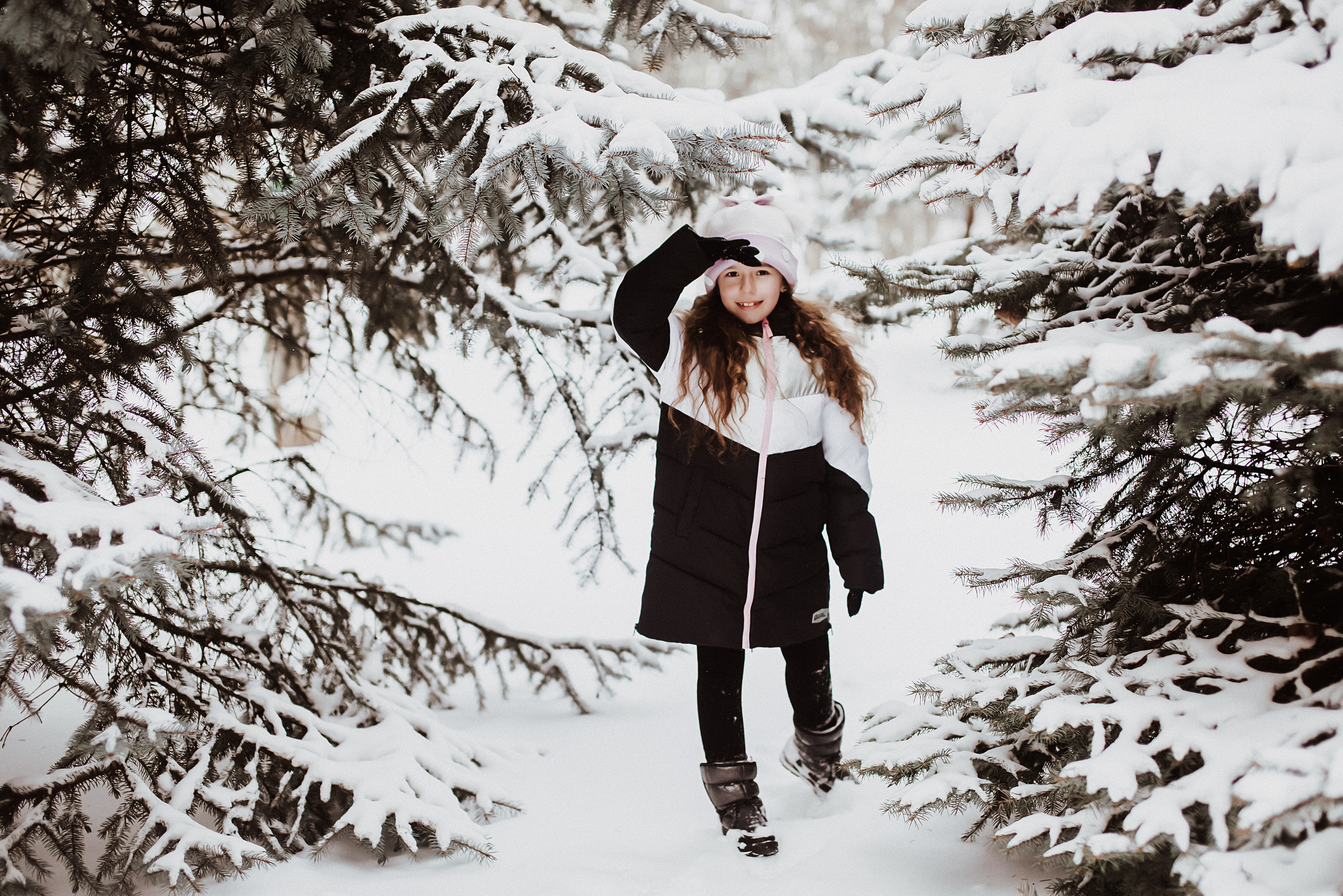 Снежная прогулка. Свадебный и семейный фотограф/видеограф в Краснодаре Наталья Осинская